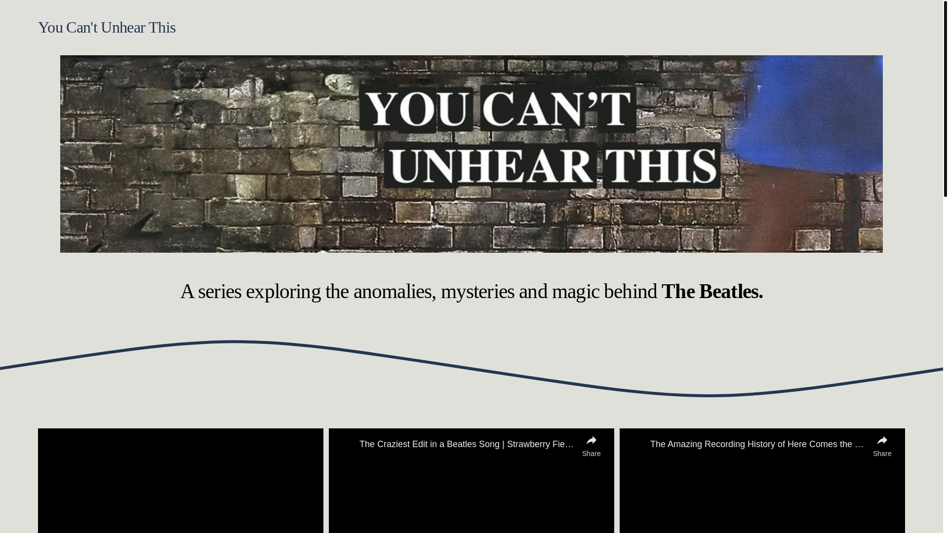 website screenshot of https://ycutpodcast.com/