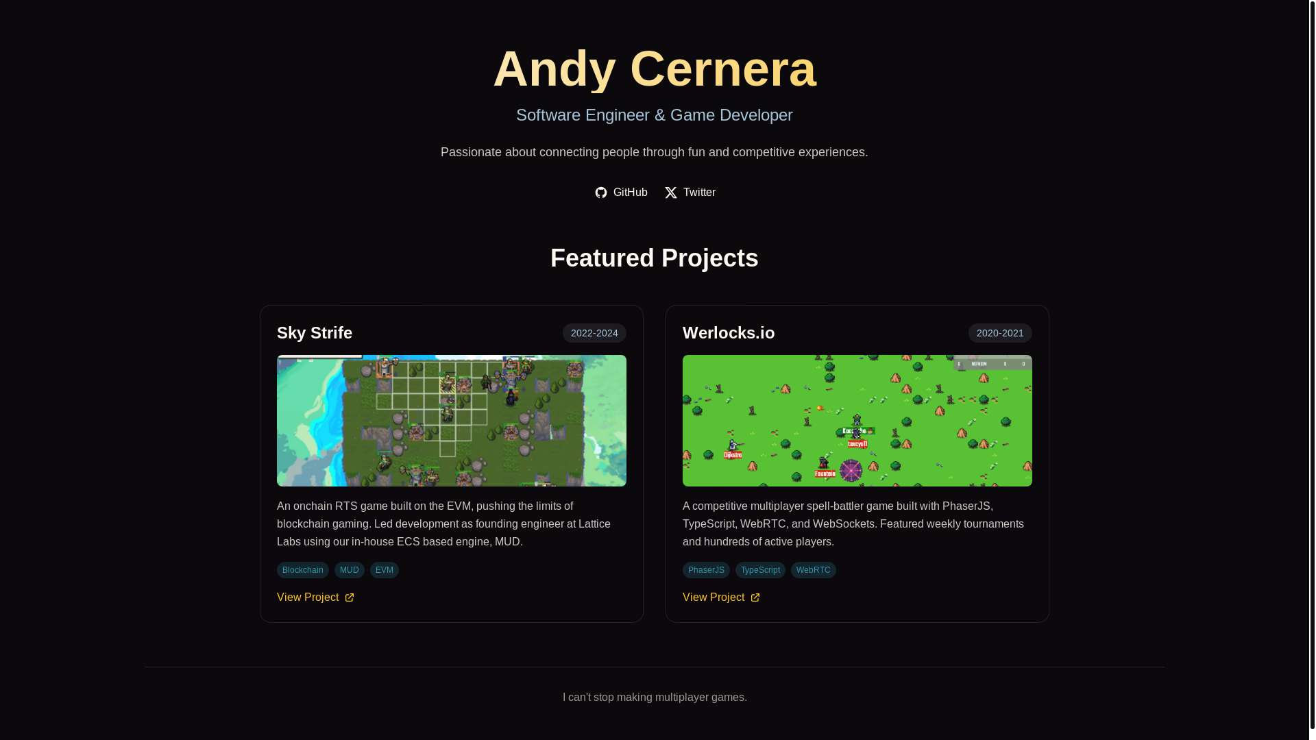 website screenshot of https://personal-site-dys.pages.dev/