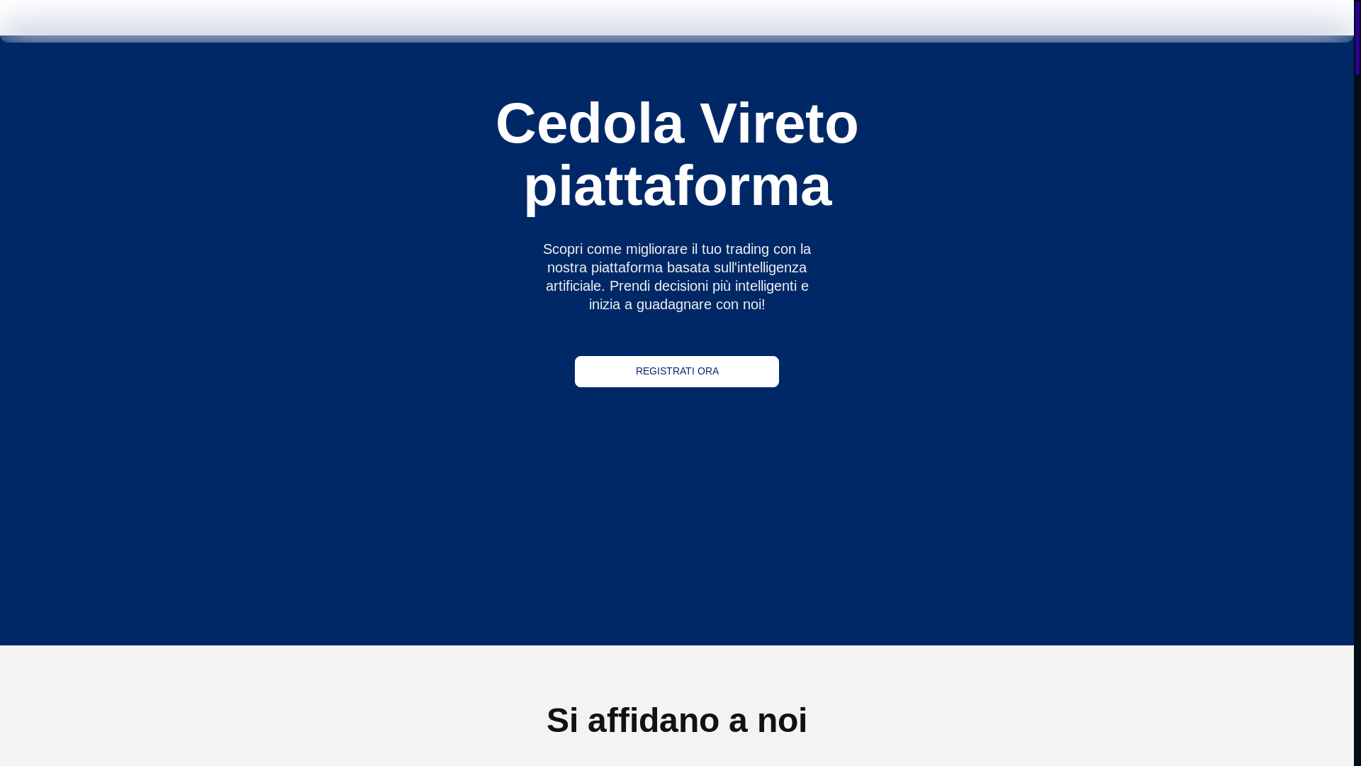 website screenshot of https://cedola-vireto-italia.com/
