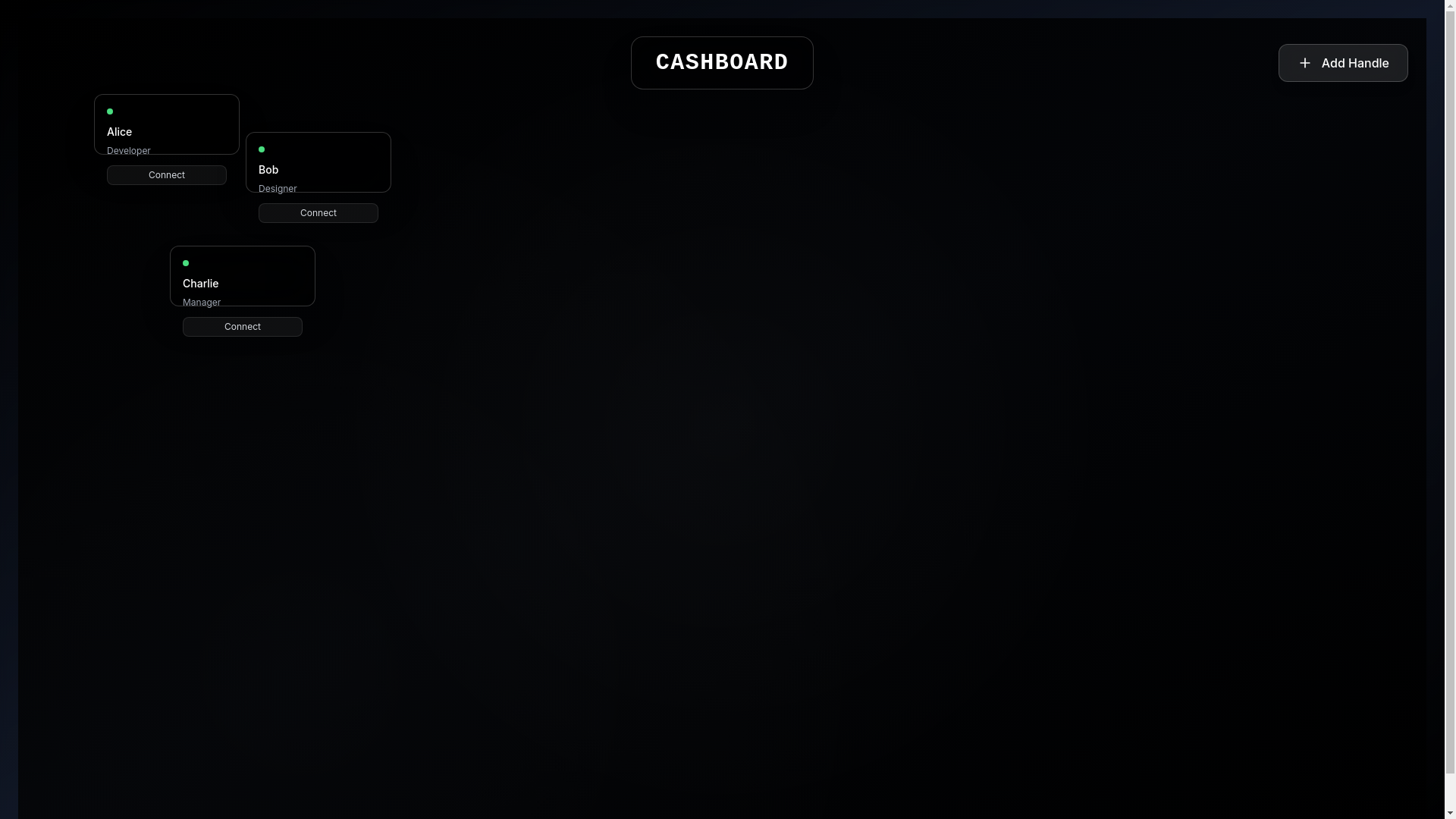 website screenshot of https://cashboard.website/