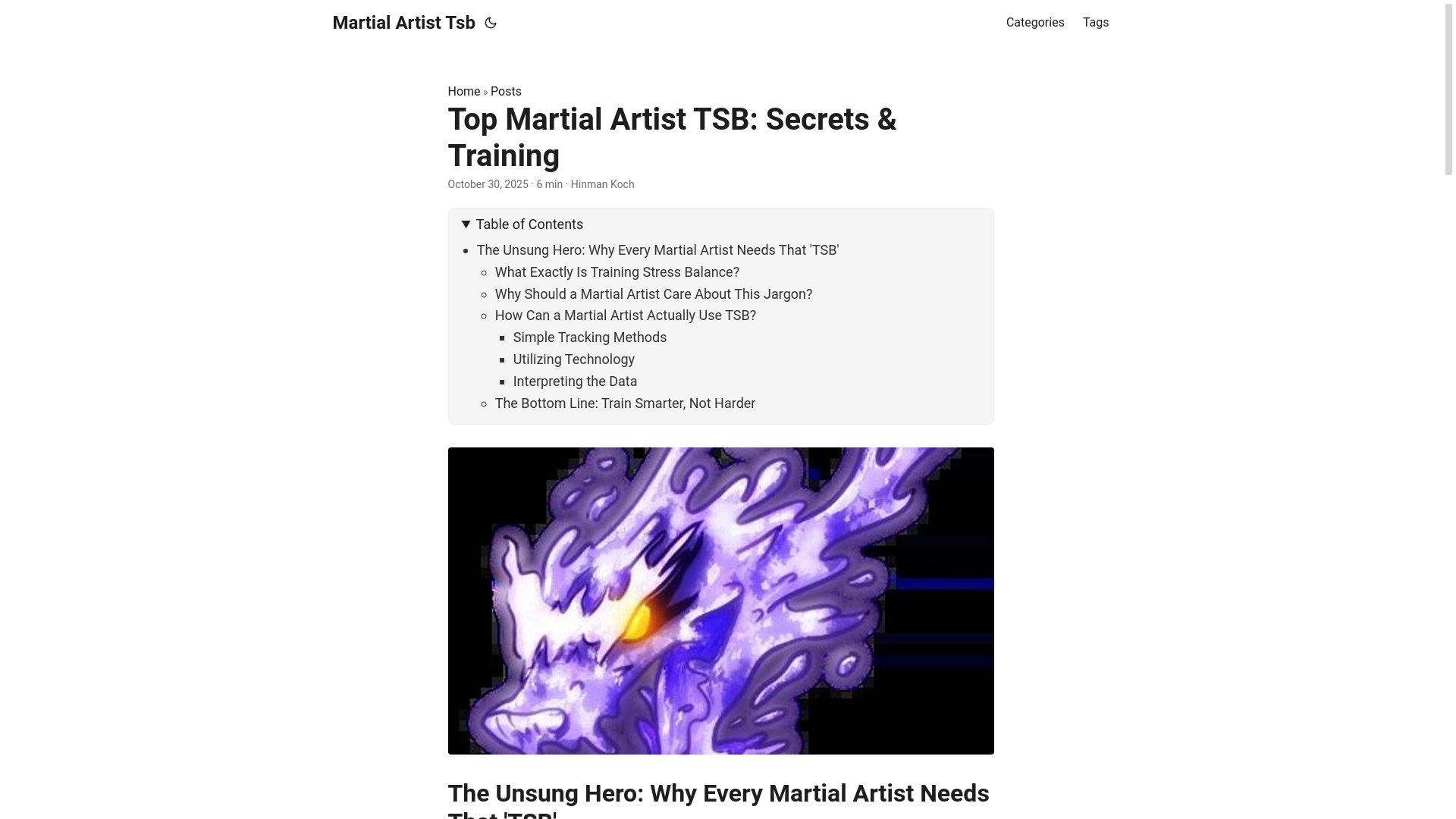website screenshot of https://martial-artist-tsb.pages.dev/