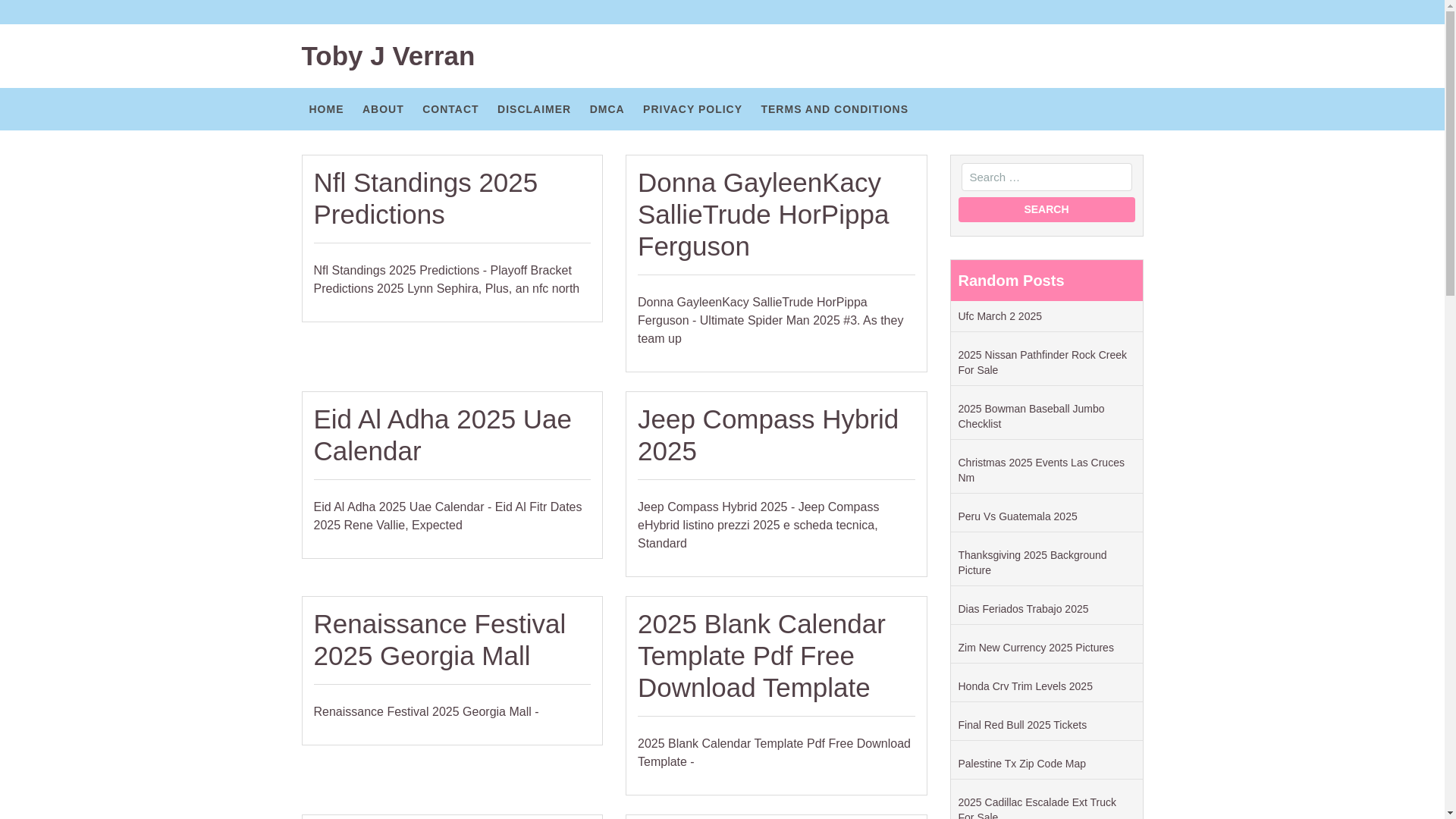 website screenshot of https://tobyjverran.pages.dev/