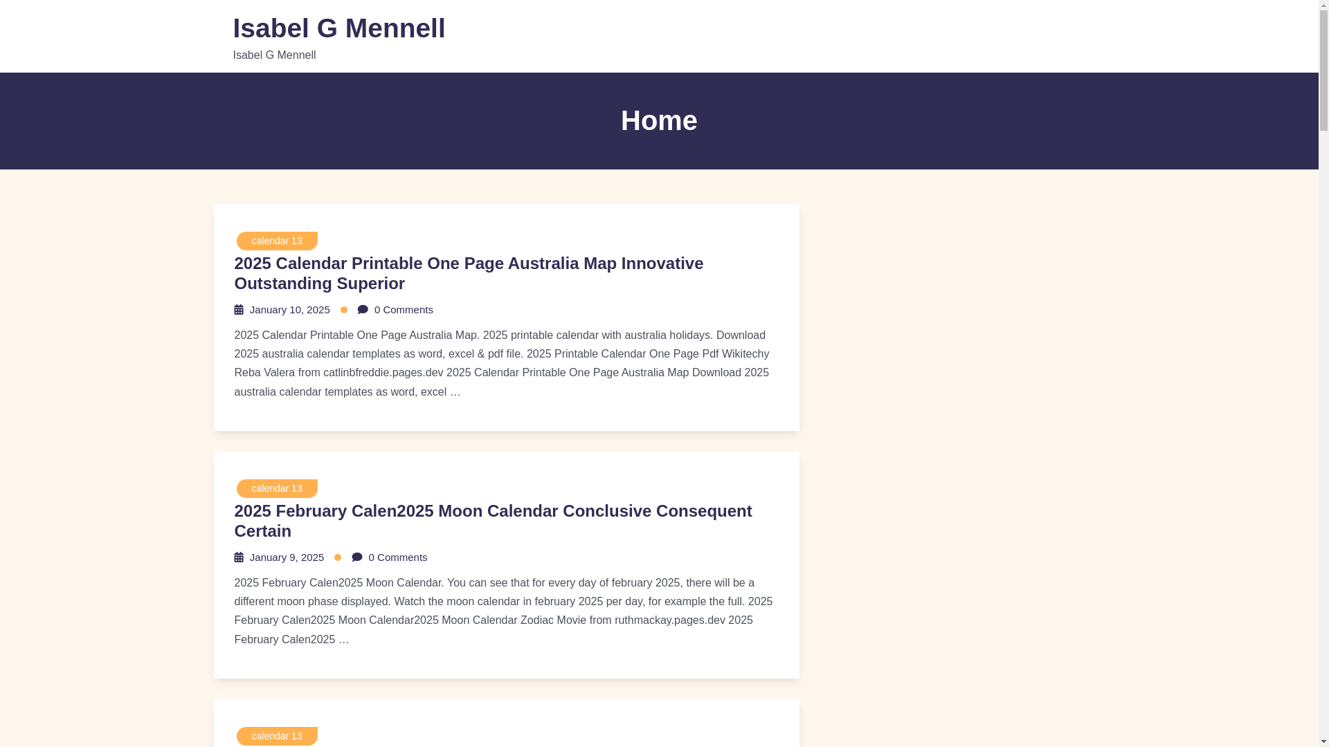 website screenshot of https://isabelgmennell.pages.dev/