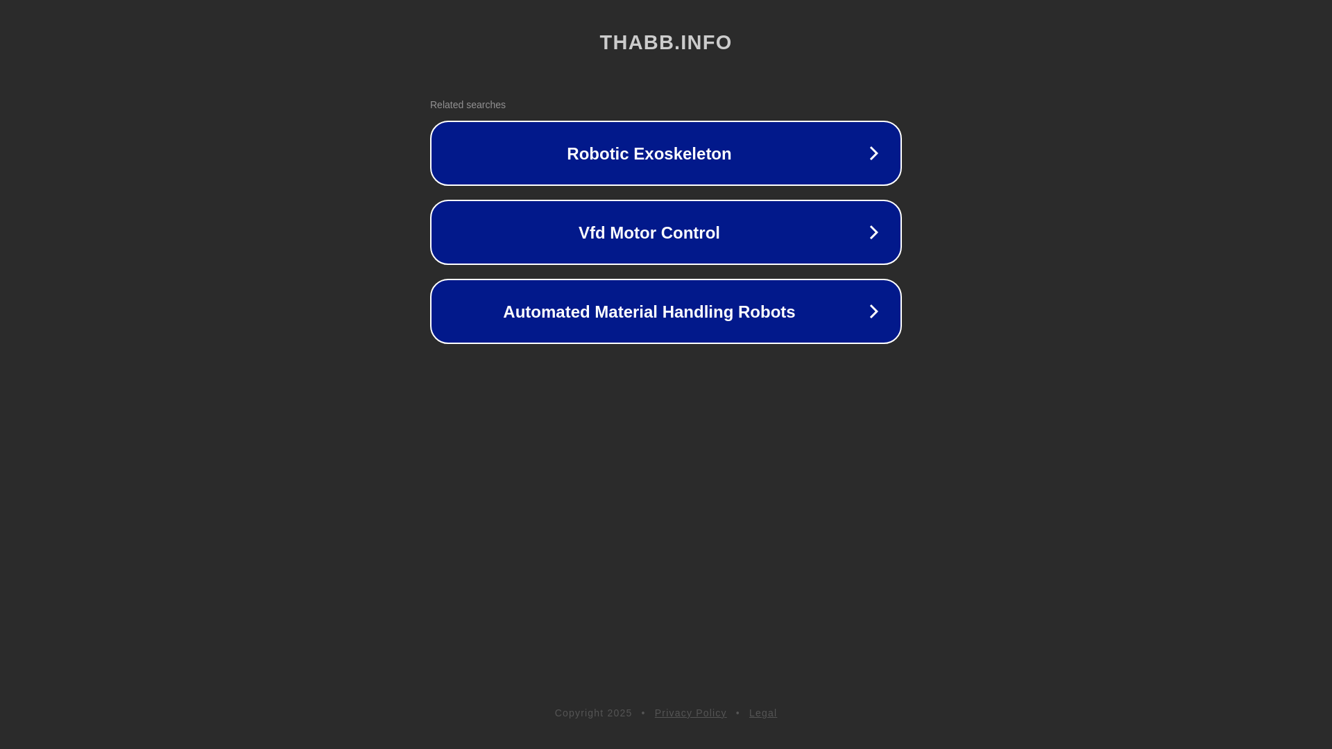 website screenshot of https://thabb.info/