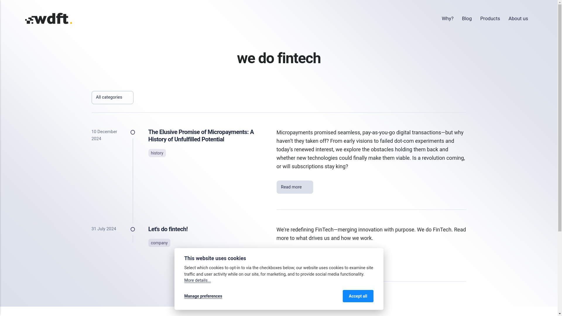 website screenshot of https://we-do-fintech-website.pages.dev/