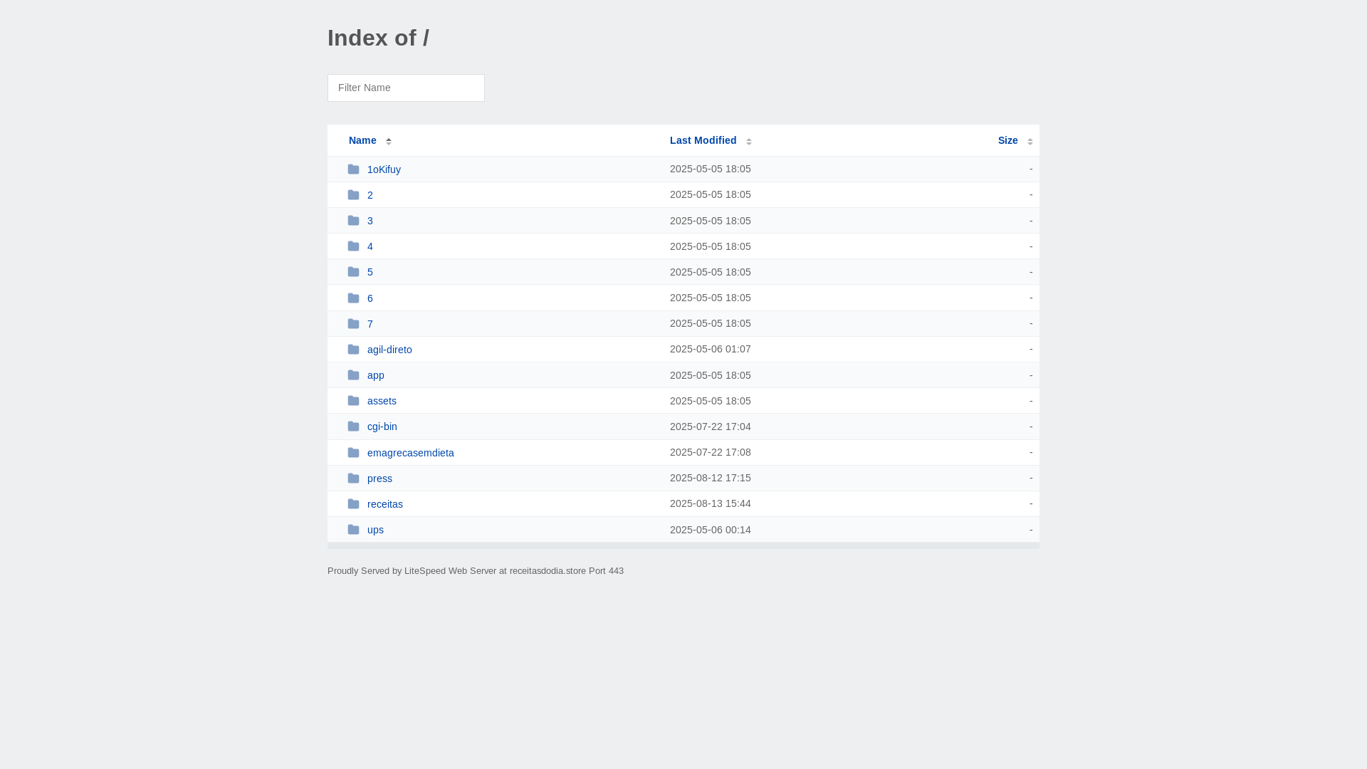 website screenshot of https://receitasdodia.store/