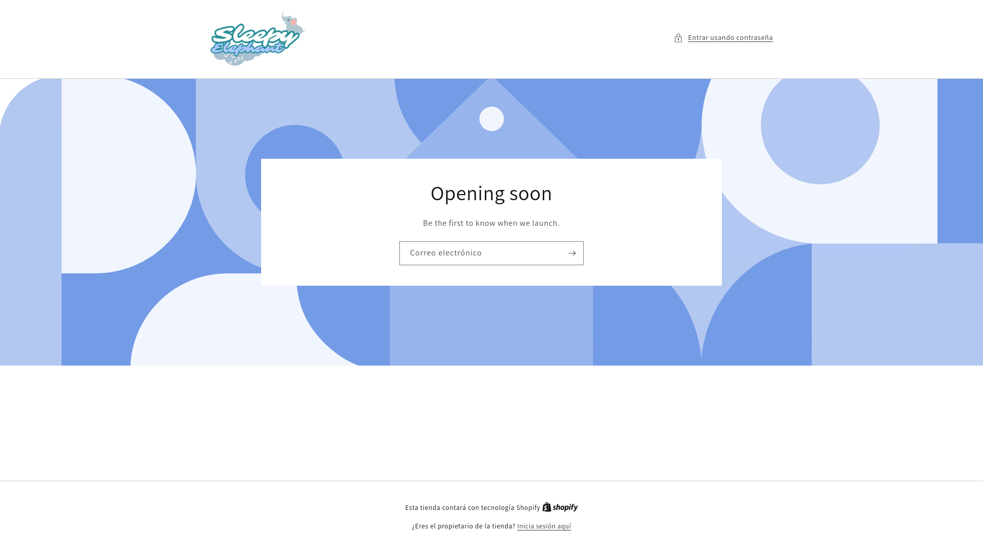 website screenshot of https://sleepyproducts.store/