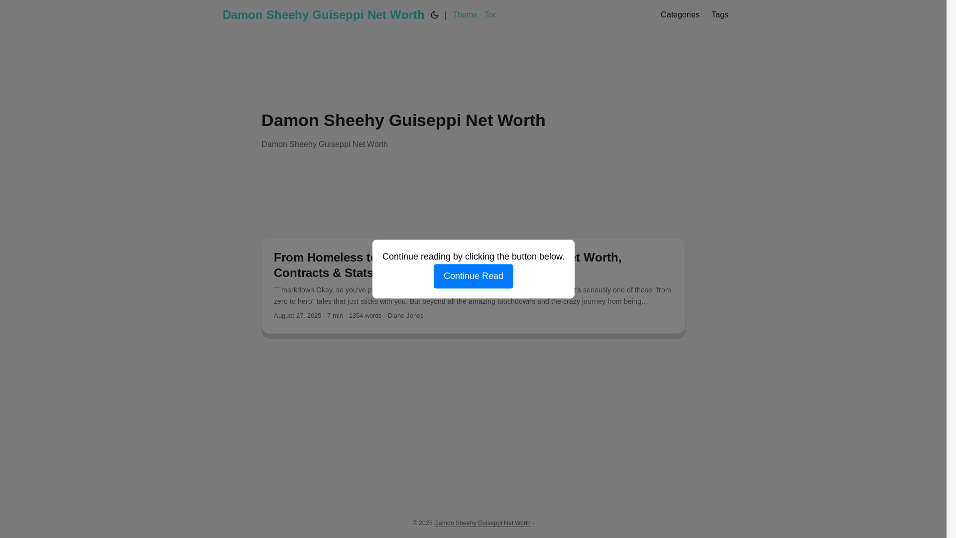website screenshot of https://damon-sheehy-guiseppi-net-worth20250907.pages.dev/