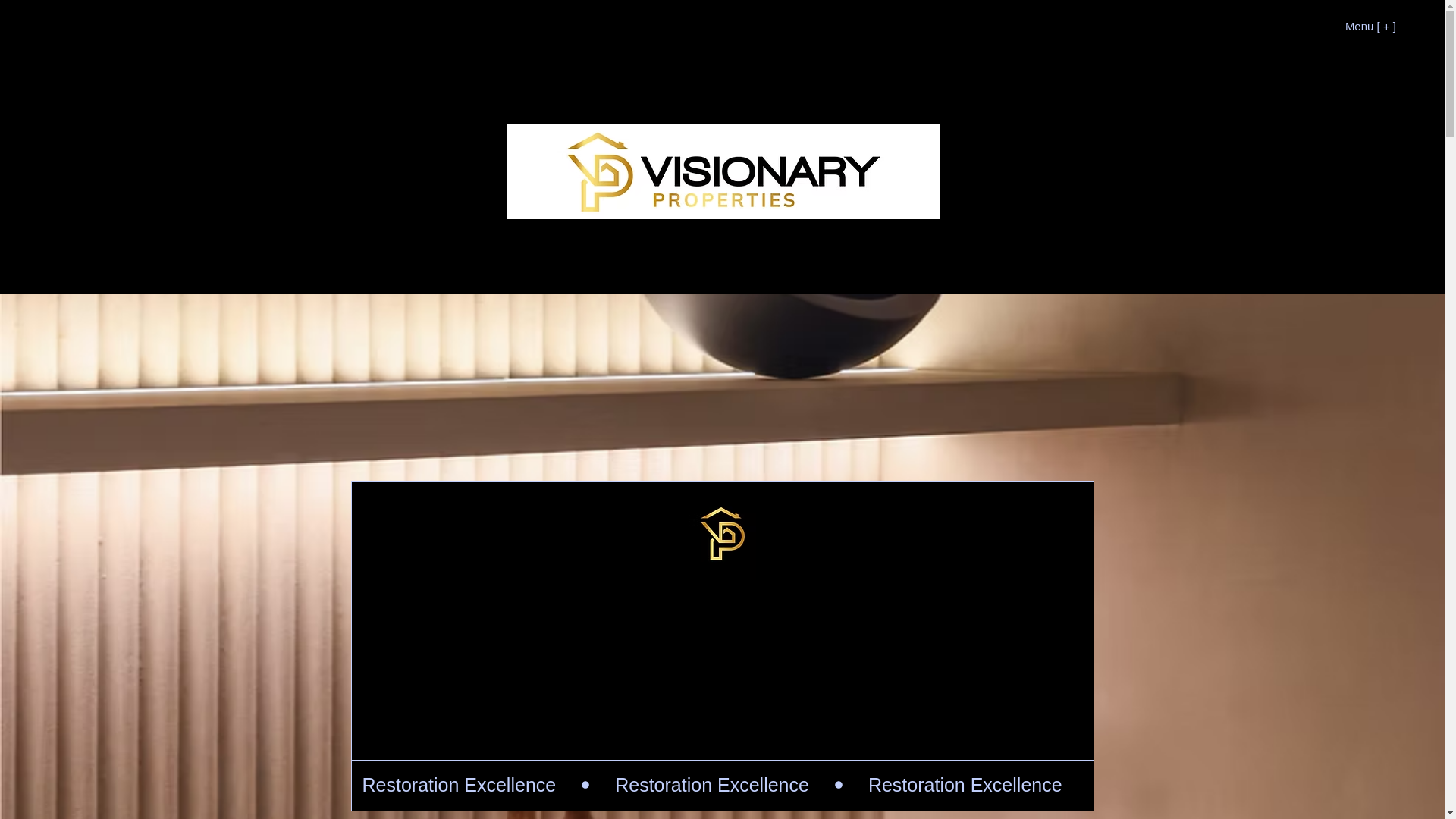website screenshot of https://thevisionaryproperties.com/