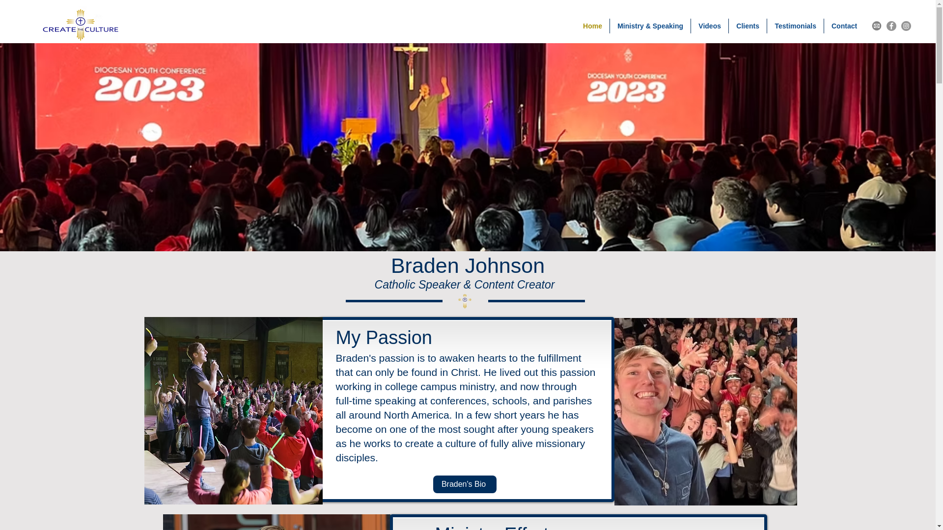 website screenshot of https://itsbradenj.com/