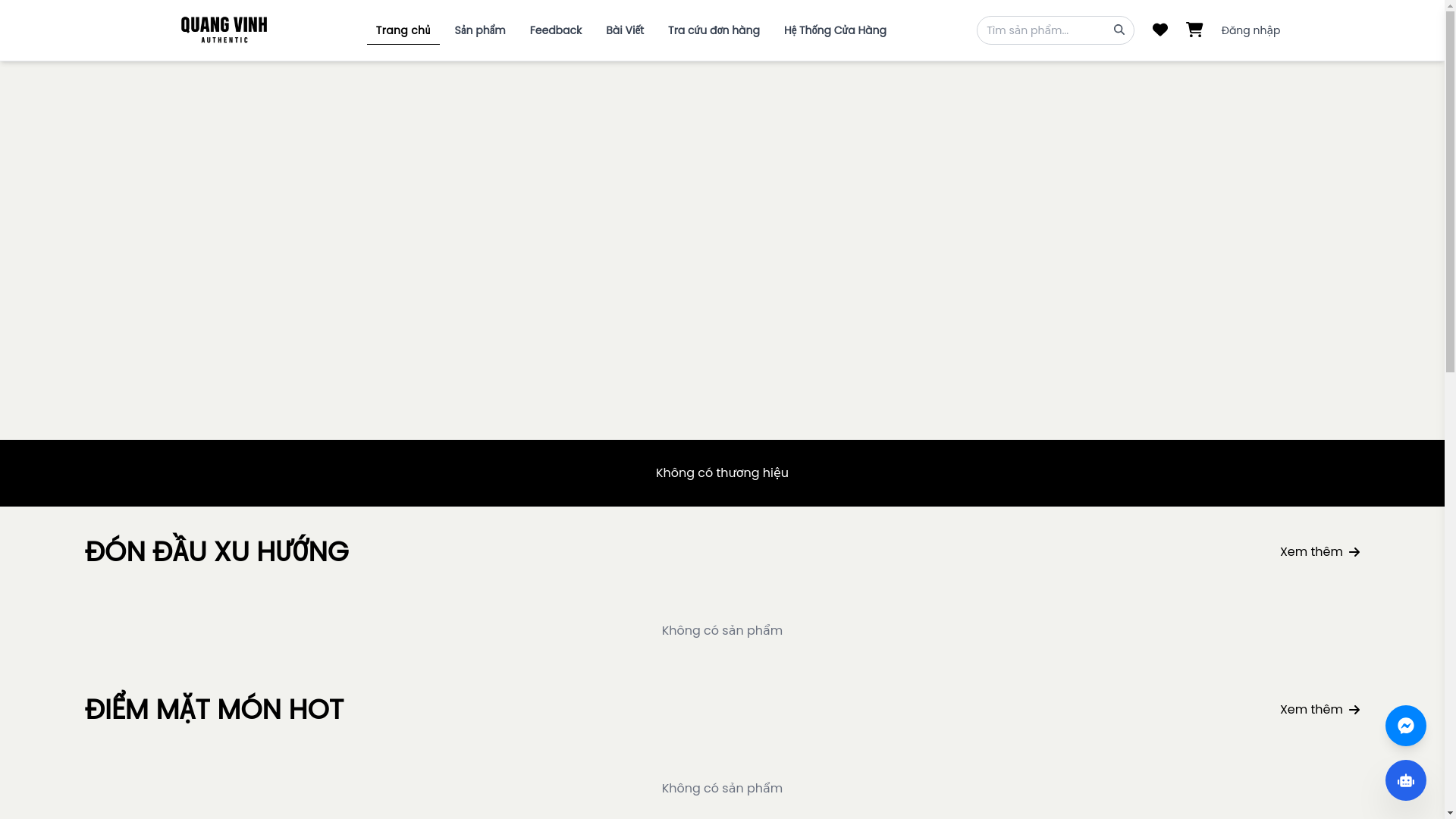 website screenshot of https://quangvinh.store/