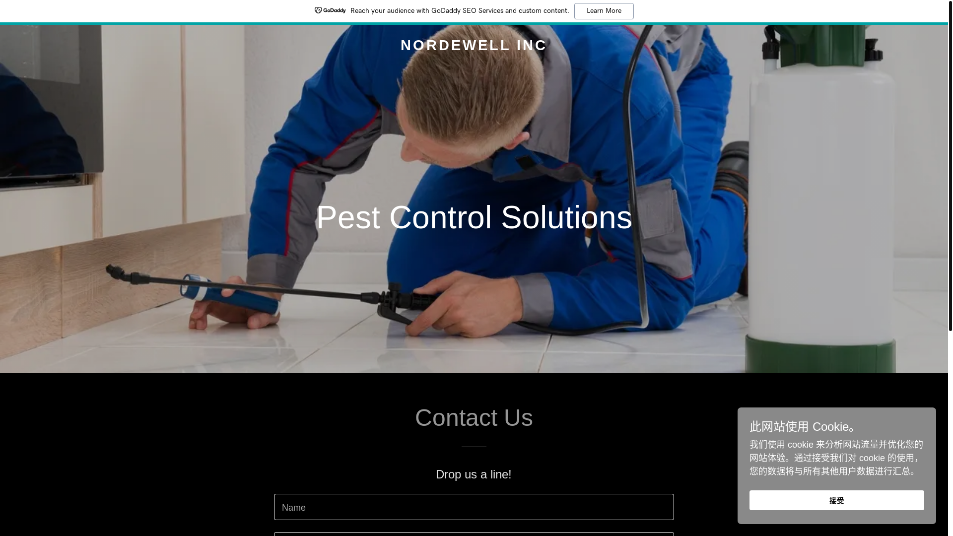 website screenshot of https://nordewell.com/