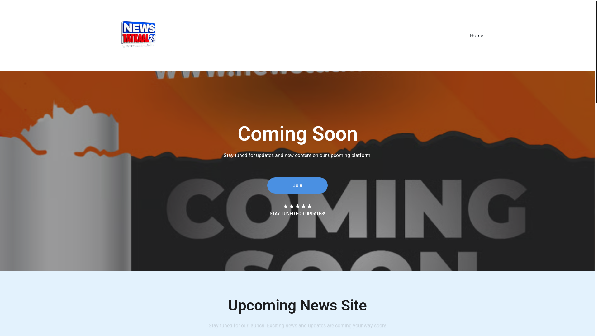 website screenshot of https://newstatkaal24.in/