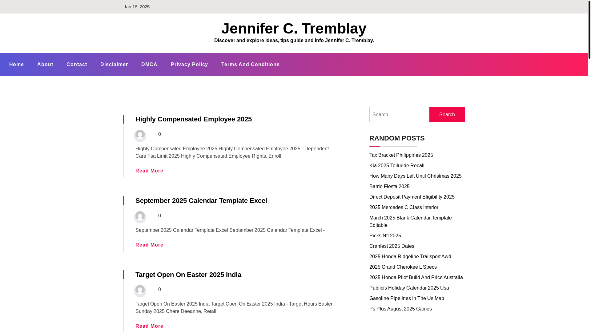 website screenshot of https://jenniferctremblayc.pages.dev/