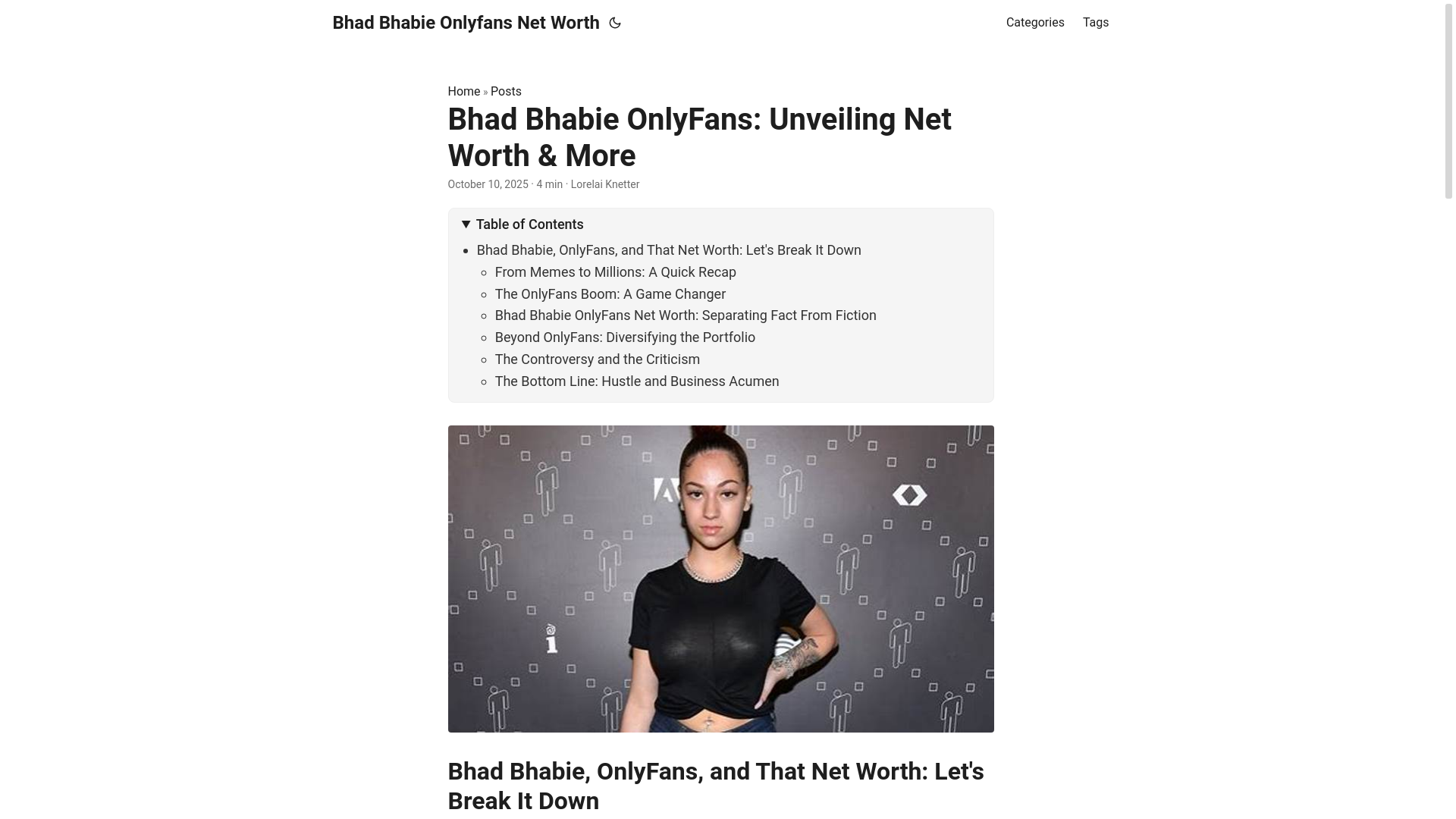 website screenshot of https://bhad-bhabie-onlyfans-net-worth.pages.dev/