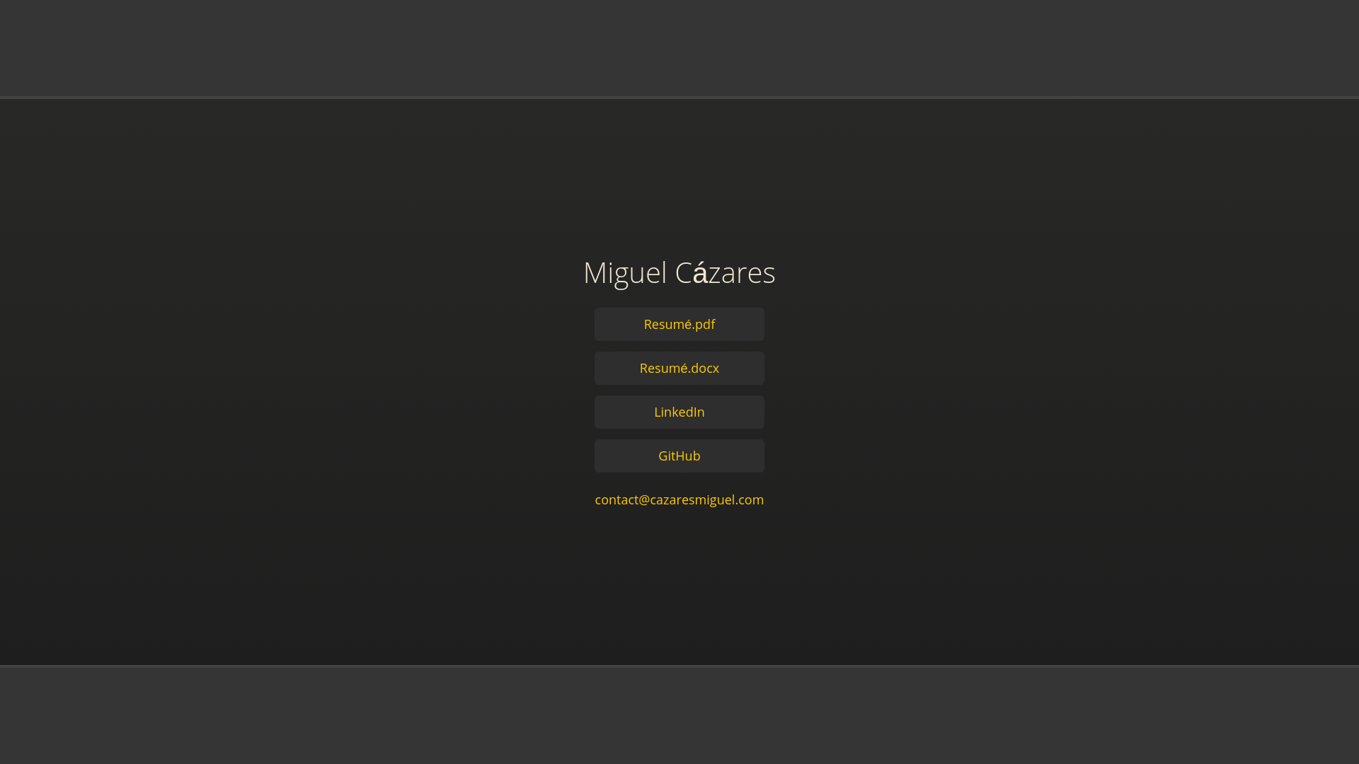 website screenshot of https://interviewmiguel.com/