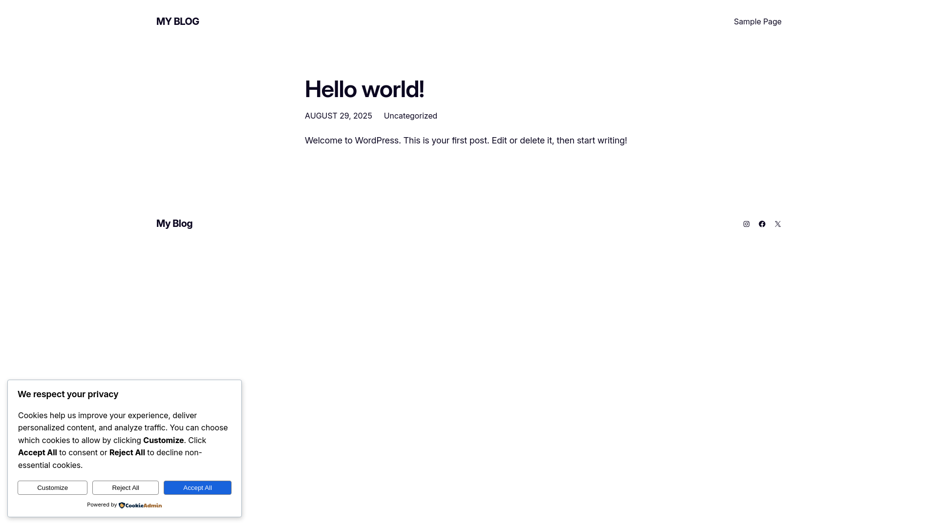 website screenshot of https://blessboon.com/
