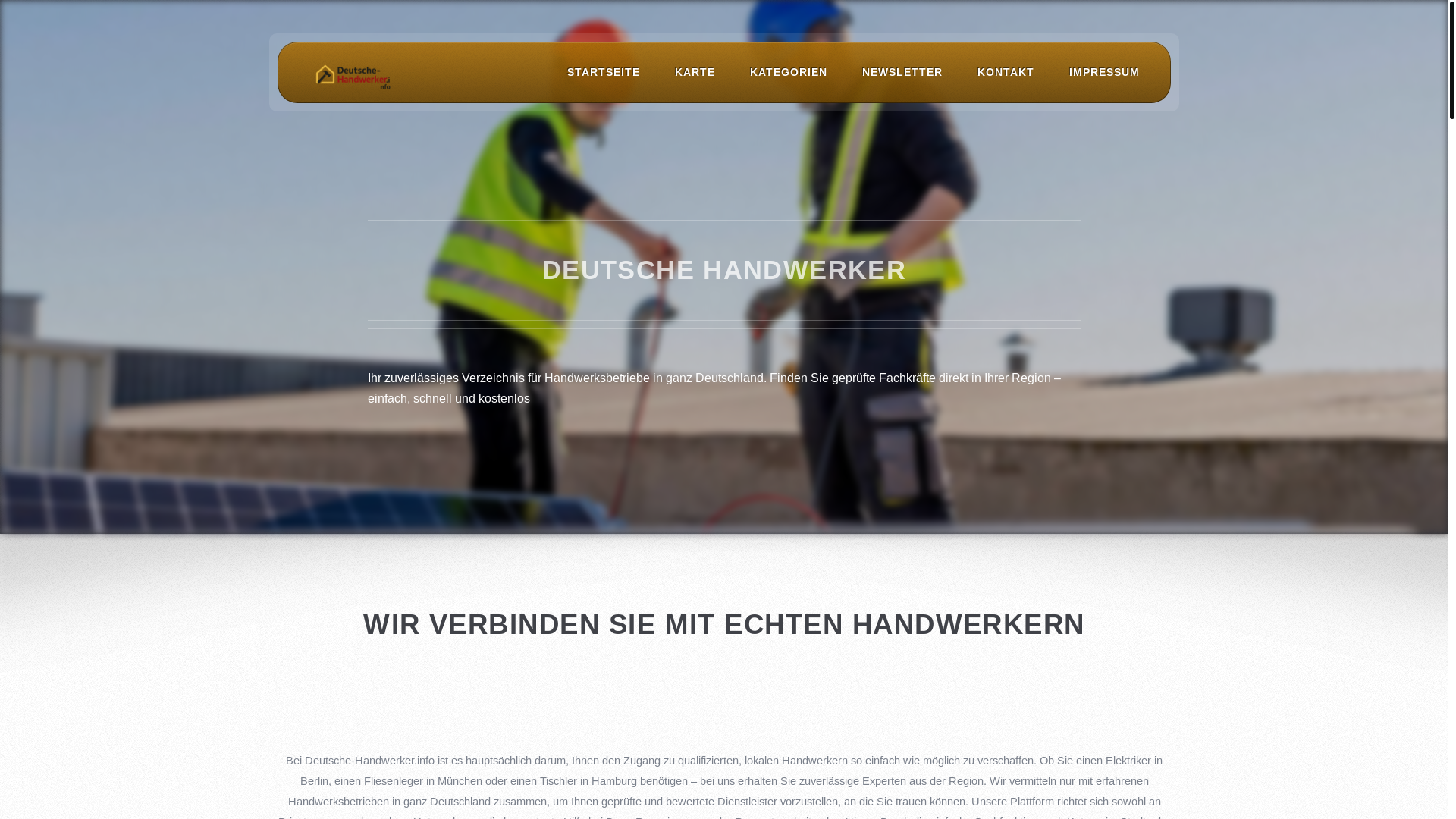 website screenshot of https://deutsche-handwerker-info.pages.dev/