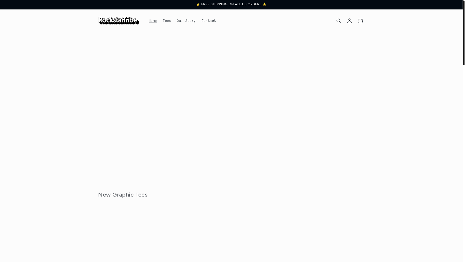 website screenshot of https://shoprockstartribe.com/