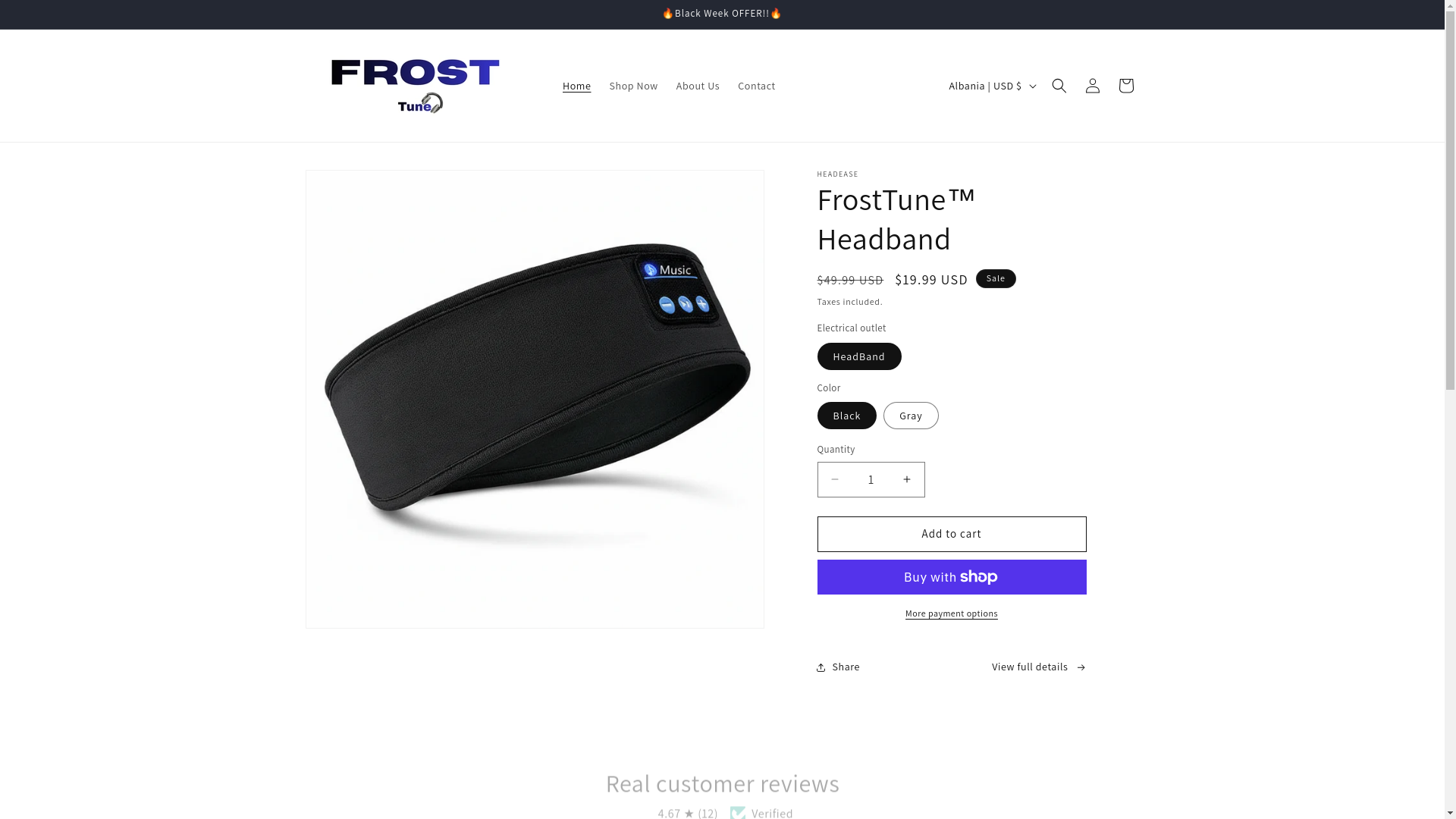 website screenshot of https://frosttuneus.com/