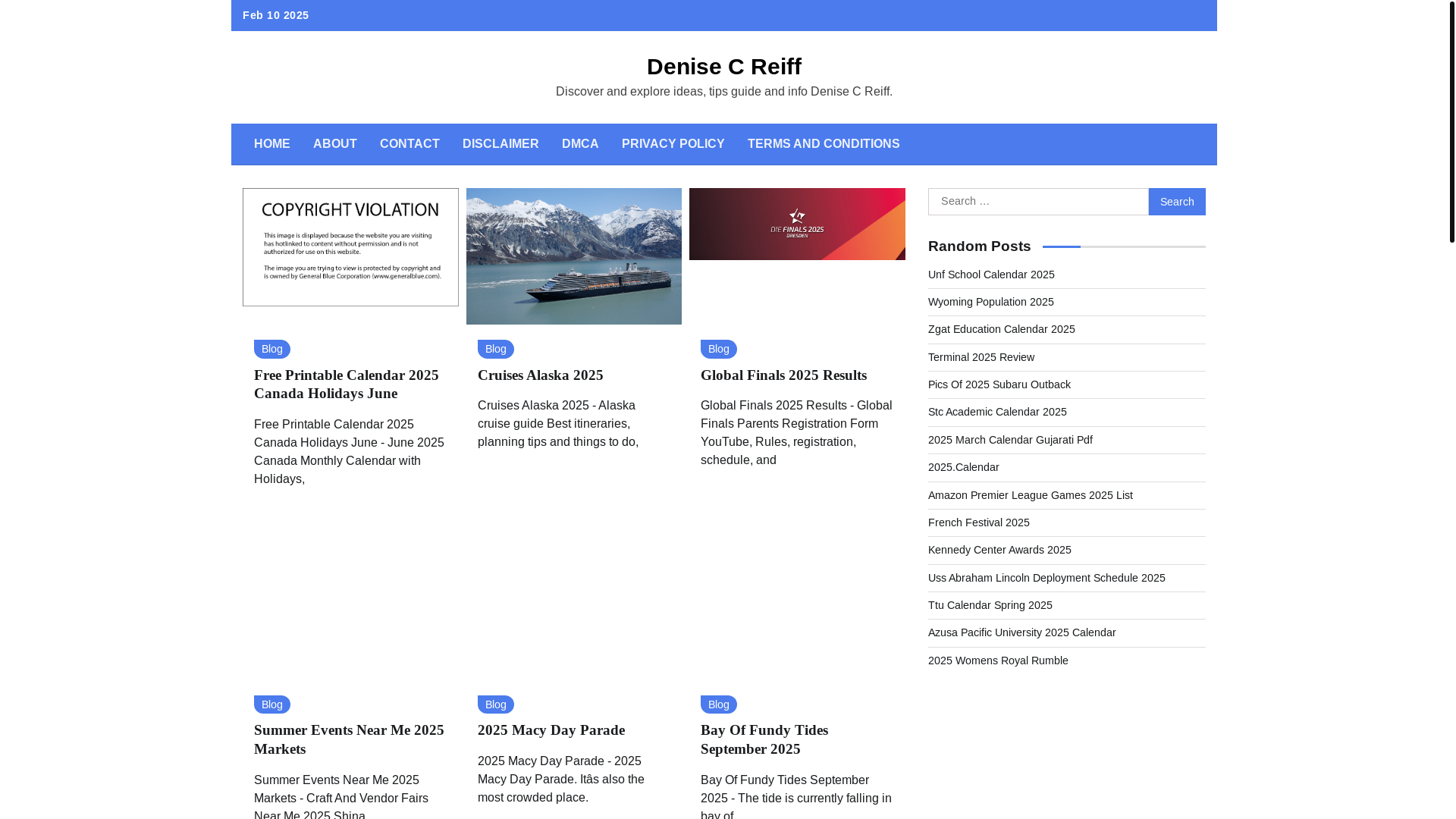 website screenshot of https://denisecreiffc.pages.dev/