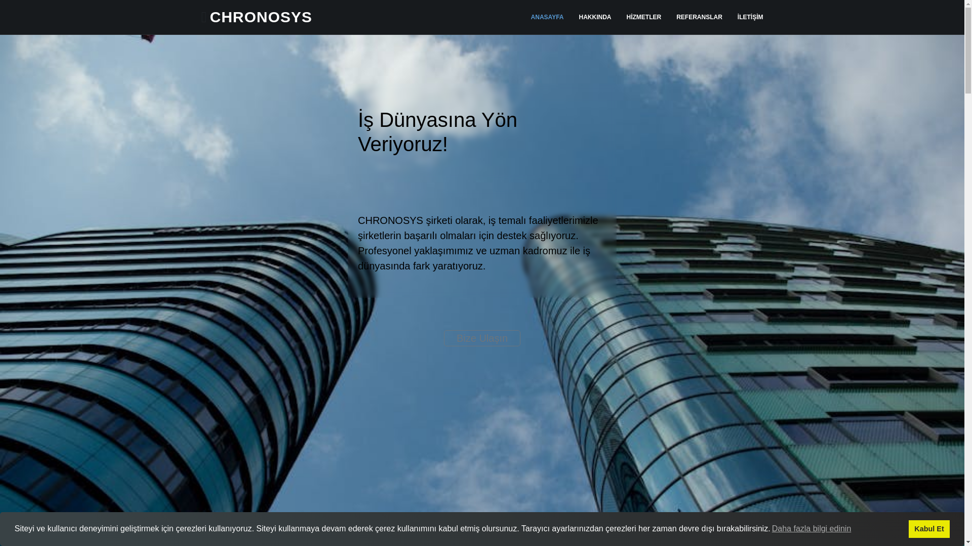 website screenshot of https://chronosys.sbs/