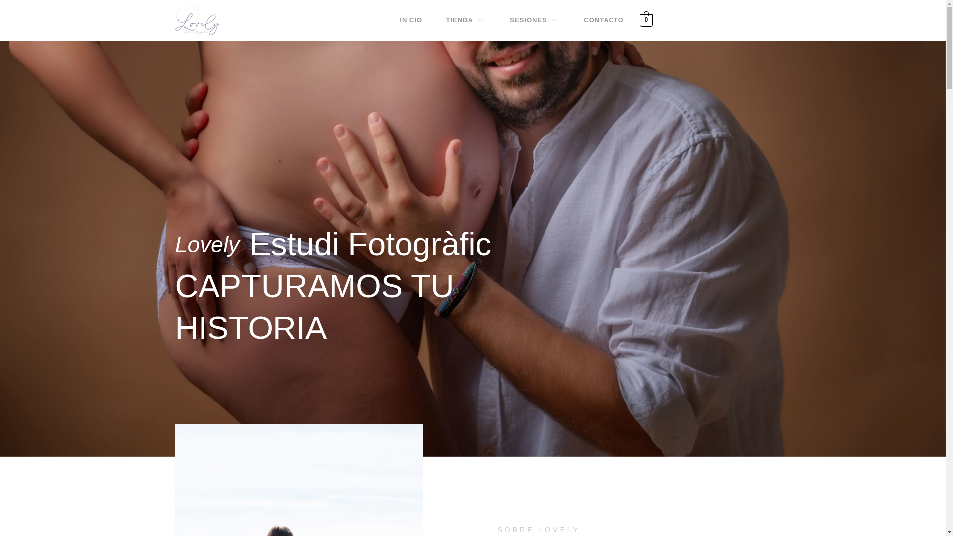 website screenshot of https://lovelyestudifotografic.com/