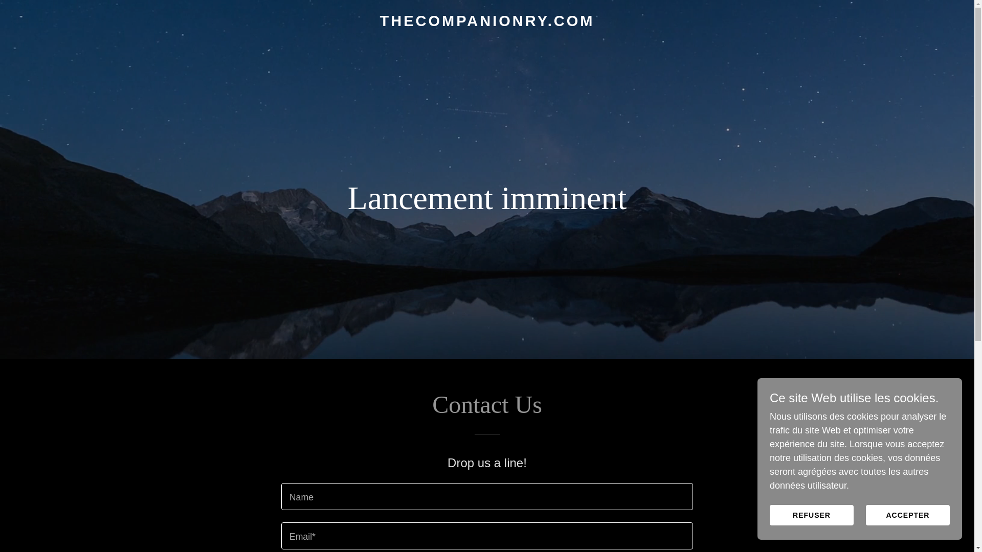 website screenshot of https://thecompanionry.com/