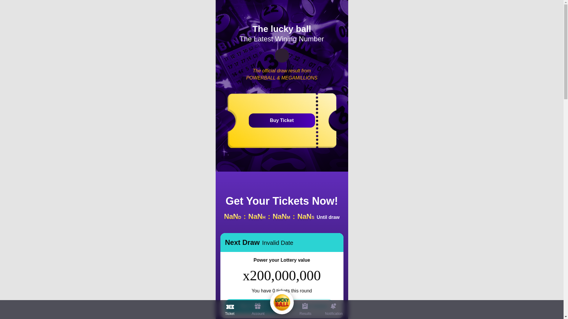 website screenshot of https://lucky-ball-tma.pages.dev/