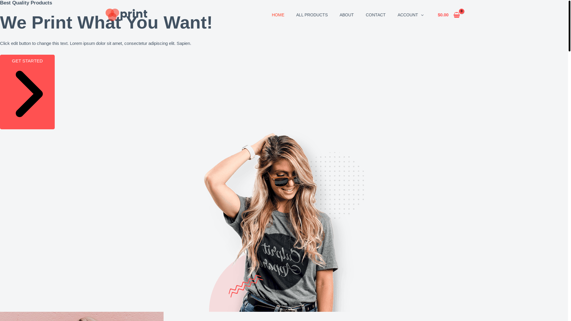 website screenshot of https://grothing.in/