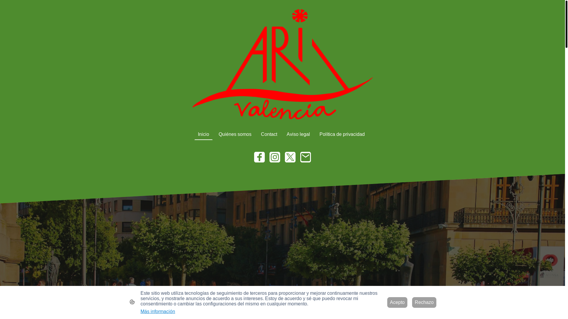 website screenshot of https://asociacionarivalencia.es/