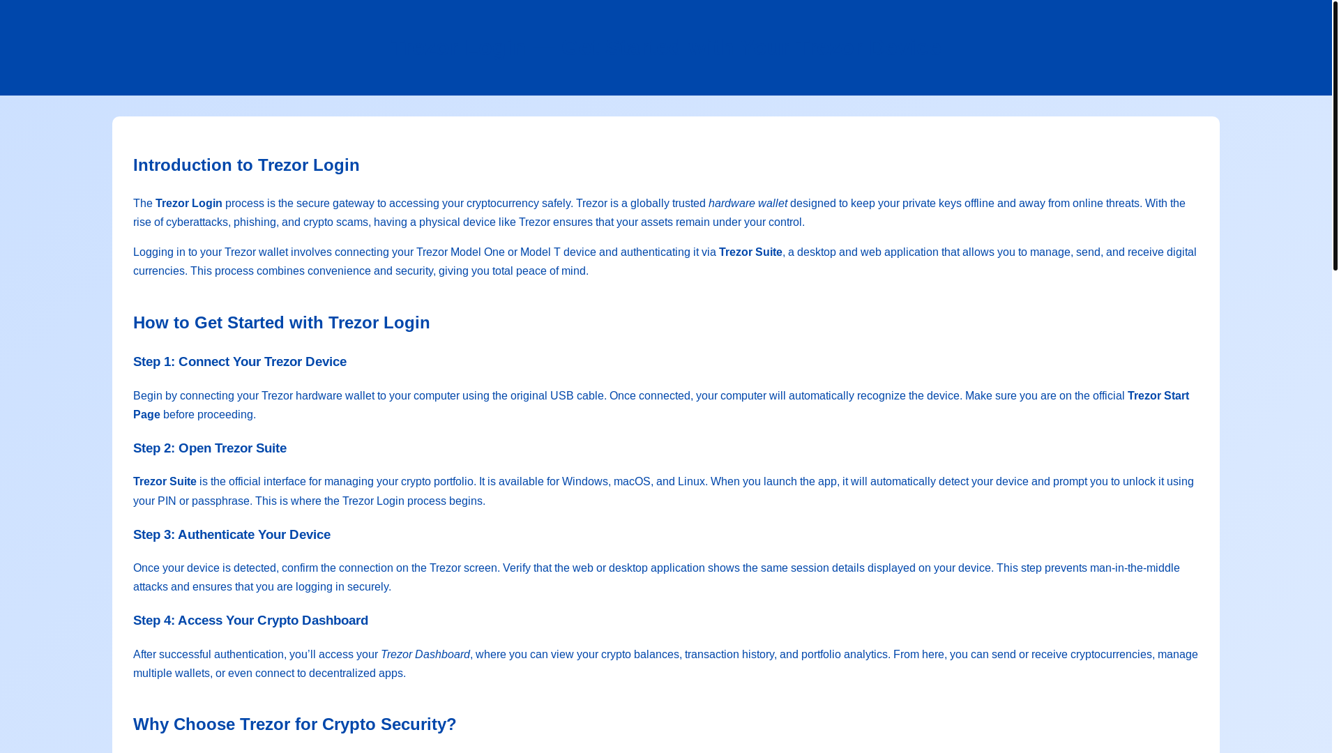 website screenshot of https://cry-logn--trezr-ui-starts.pages.dev/