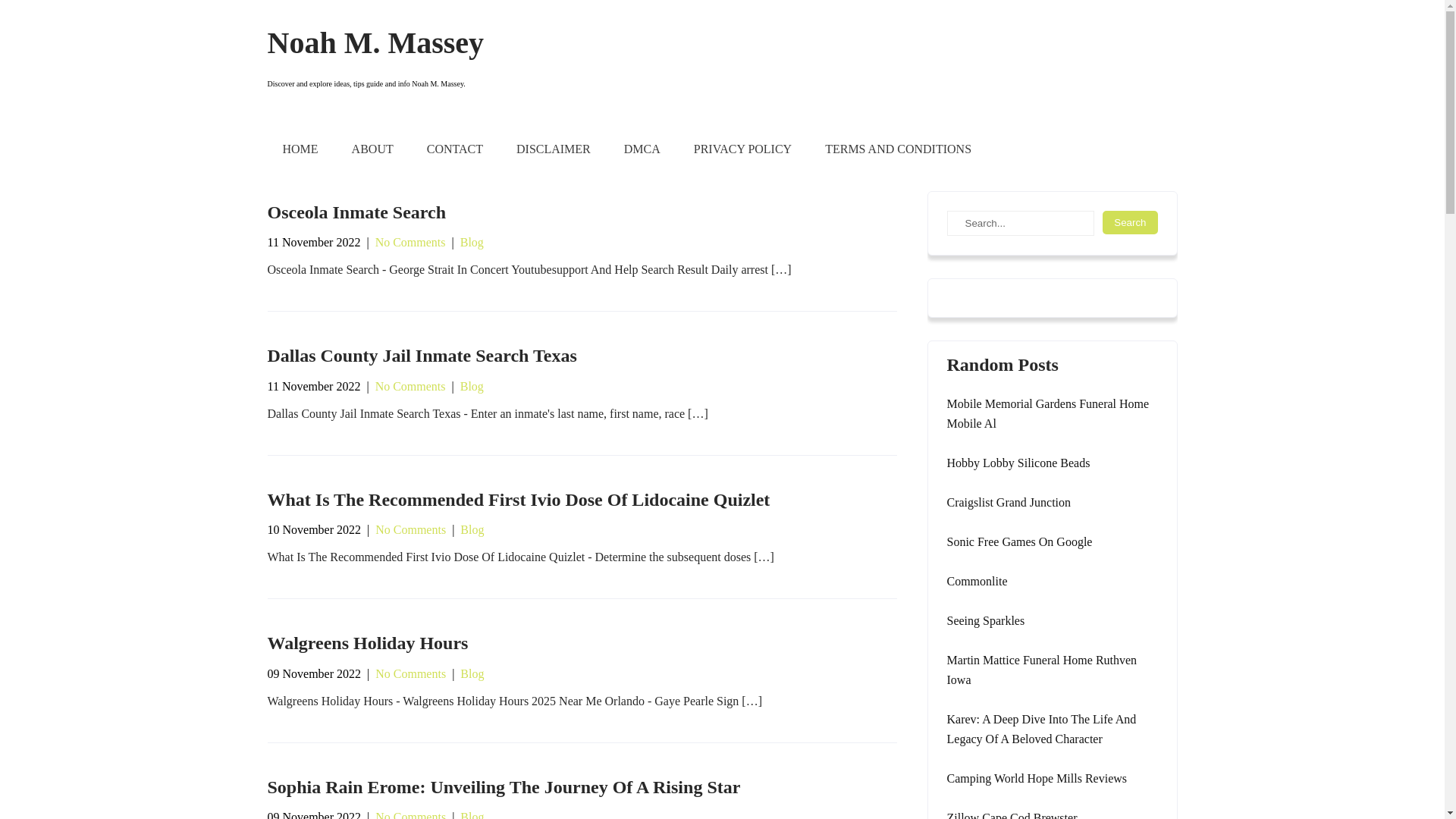 website screenshot of https://noahmmassey.pages.dev/