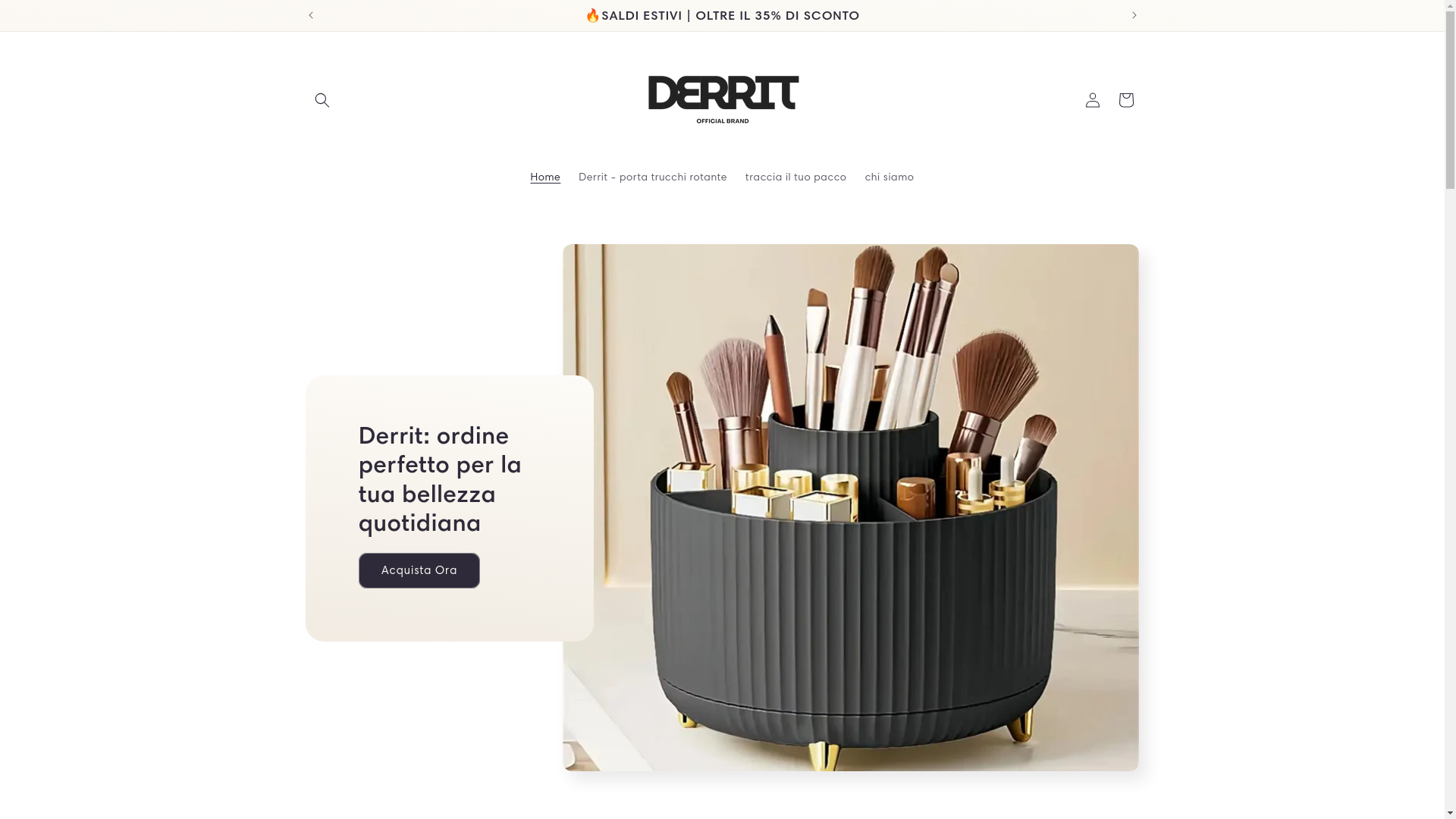 website screenshot of https://derrit.it/