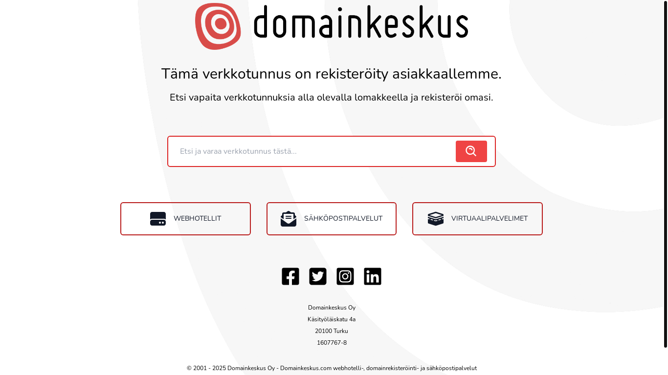 website screenshot of https://teatteritulikarpanen.fi/