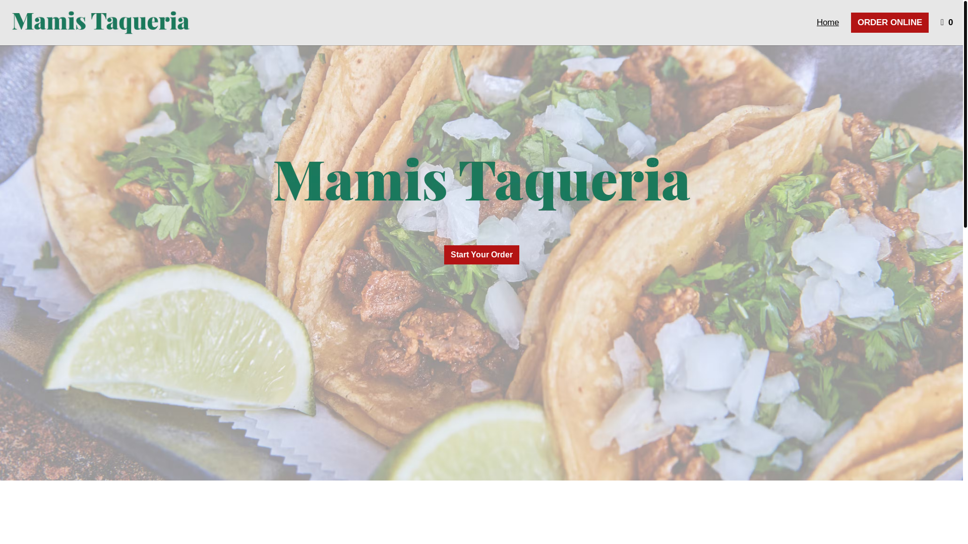 website screenshot of https://taqueriamamisatlantaga.com/