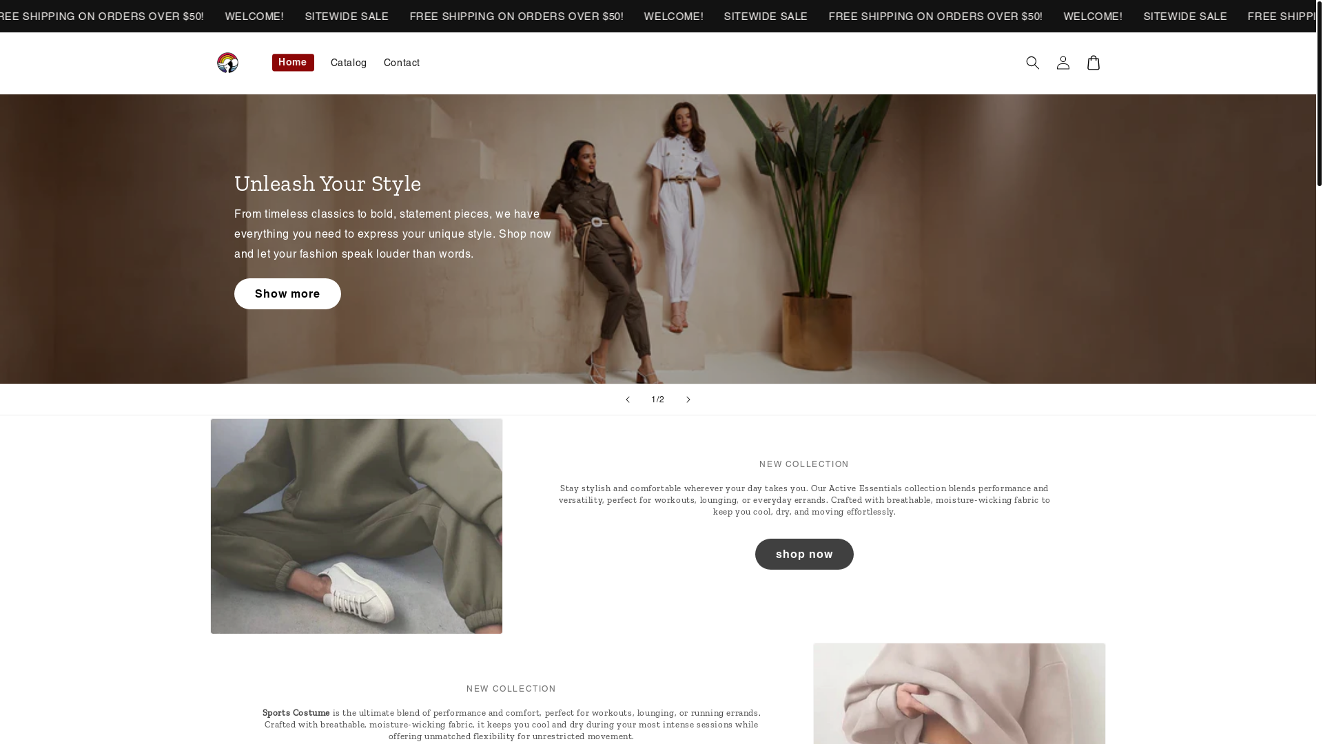 website screenshot of https://dailyelegance.store/