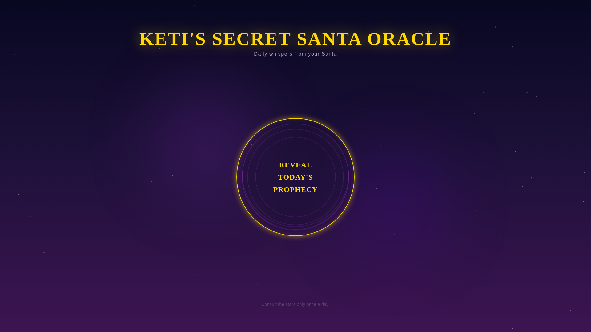website screenshot of https://oracleofketi.online/