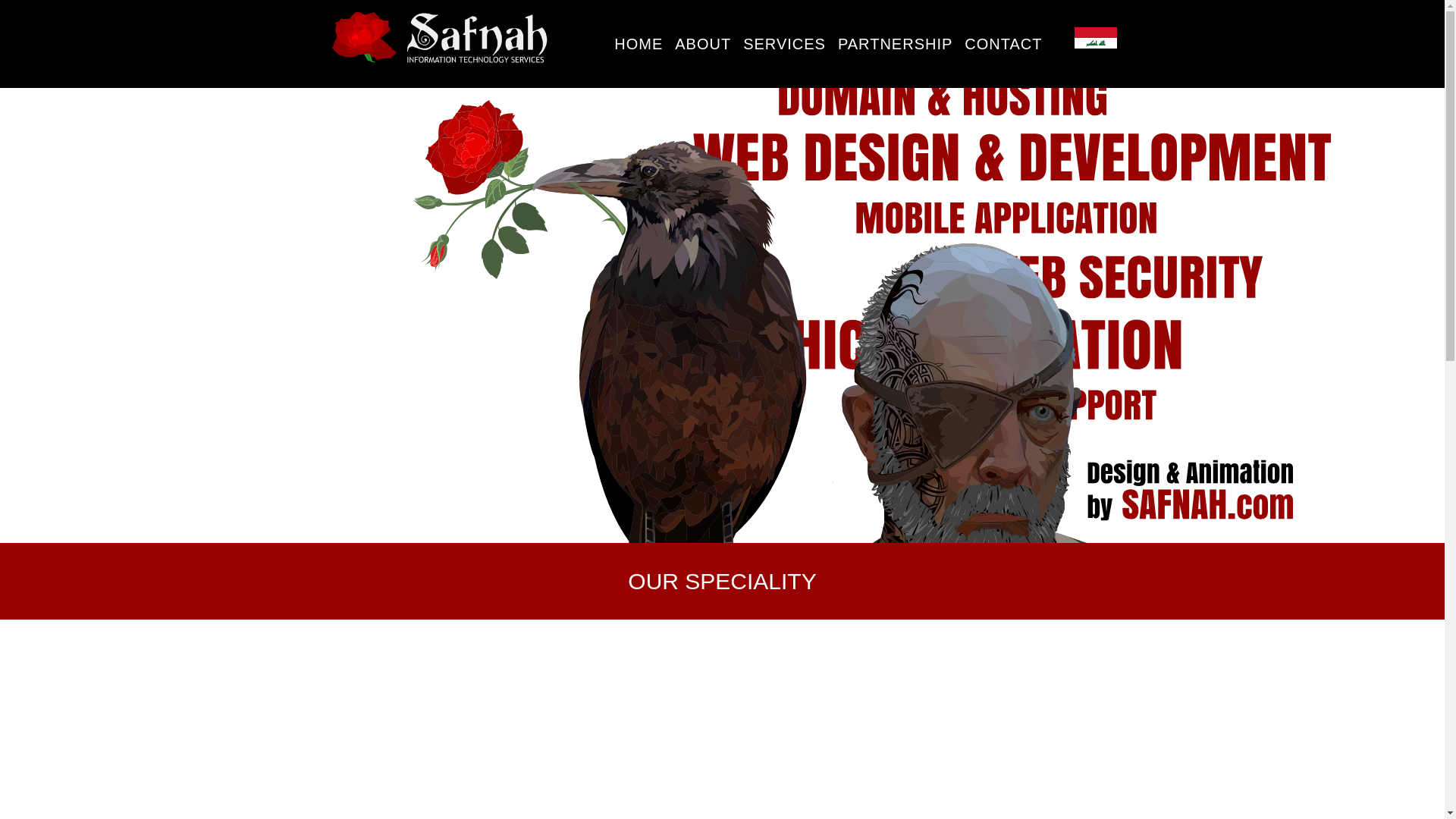 website screenshot of https://www.safnah.com/