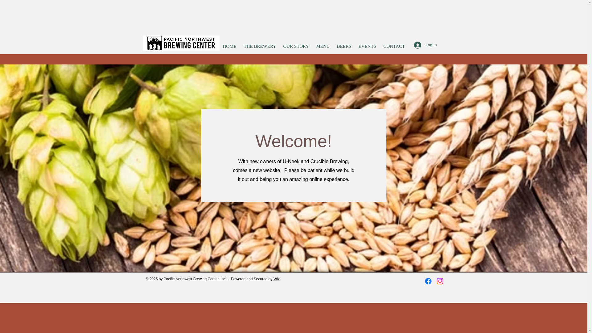 website screenshot of https://uneekbrewing.com/