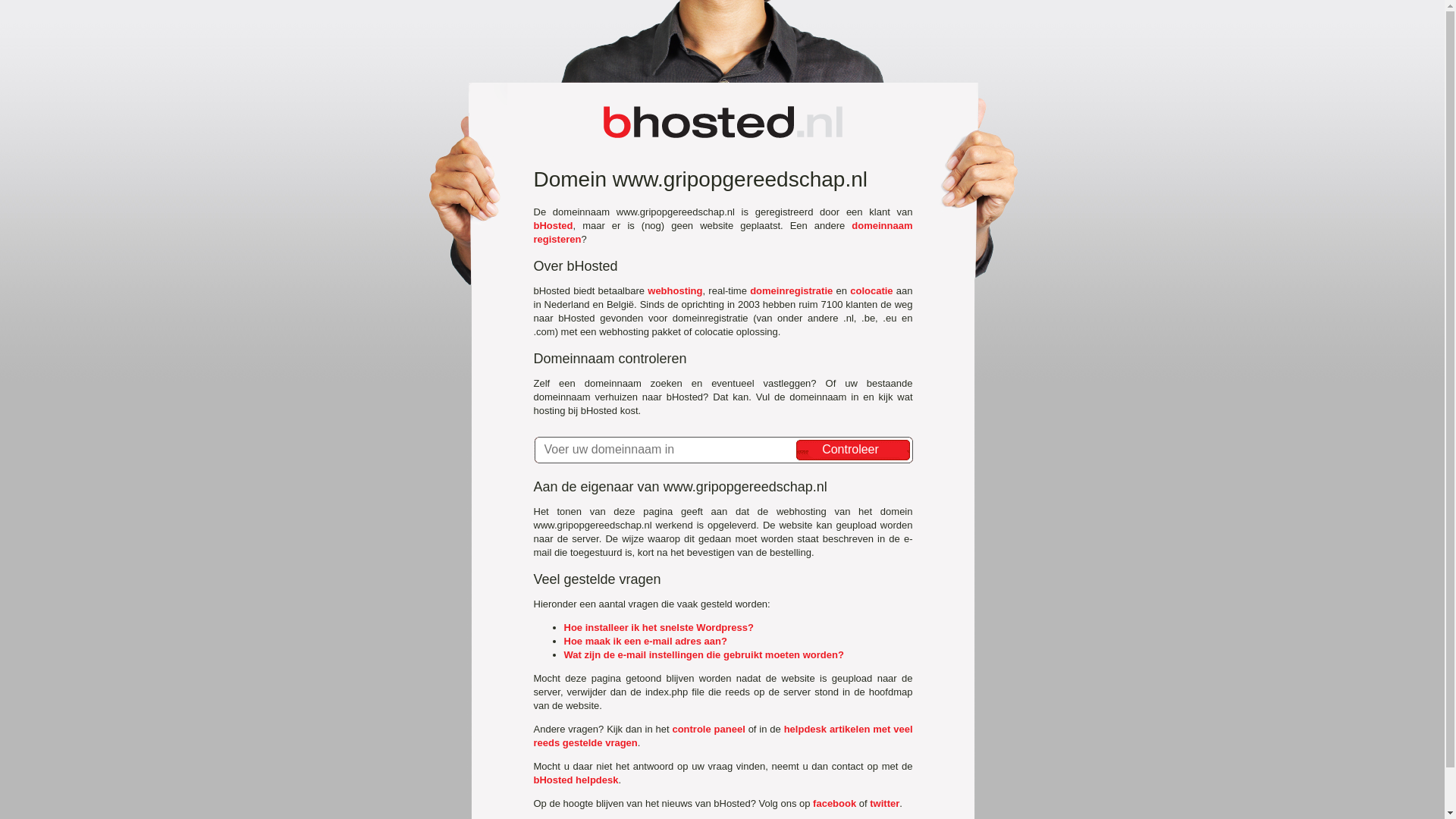 website screenshot of https://gripopgereedschap.nl/