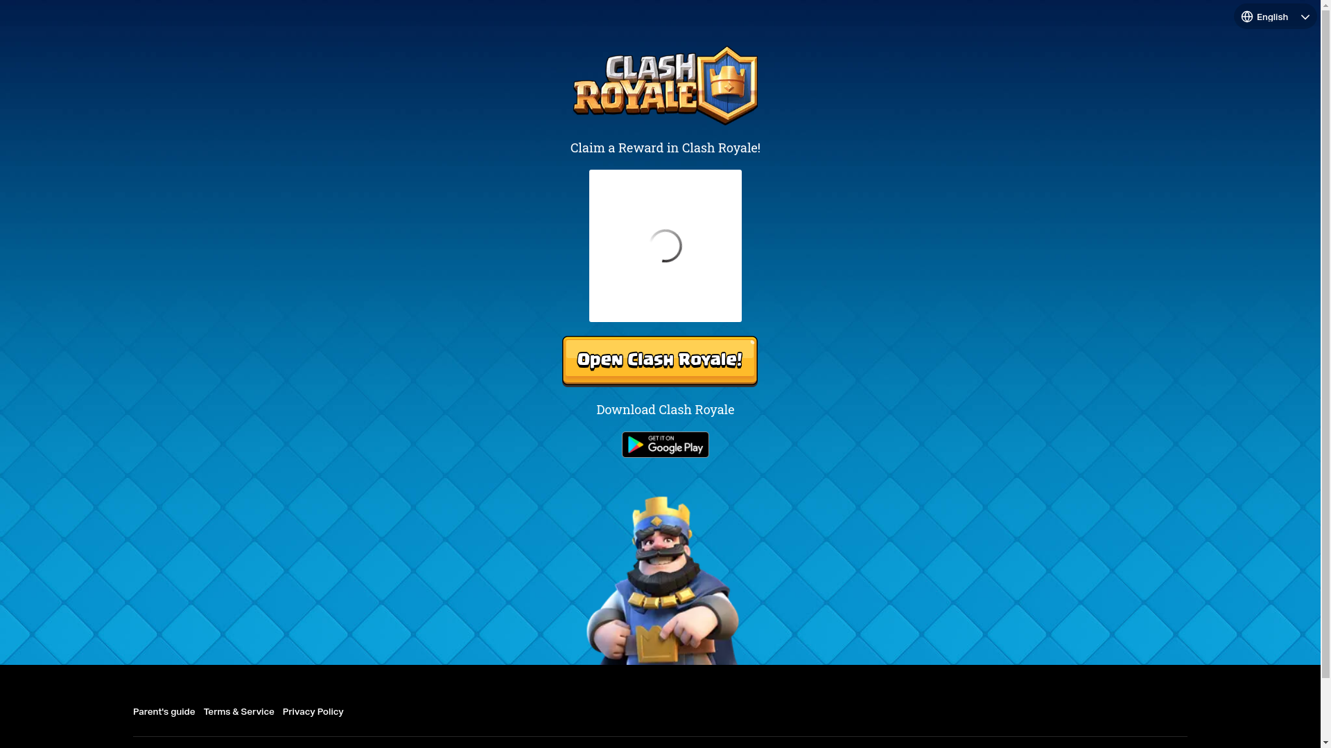 website screenshot of https://clashroyales.shop/