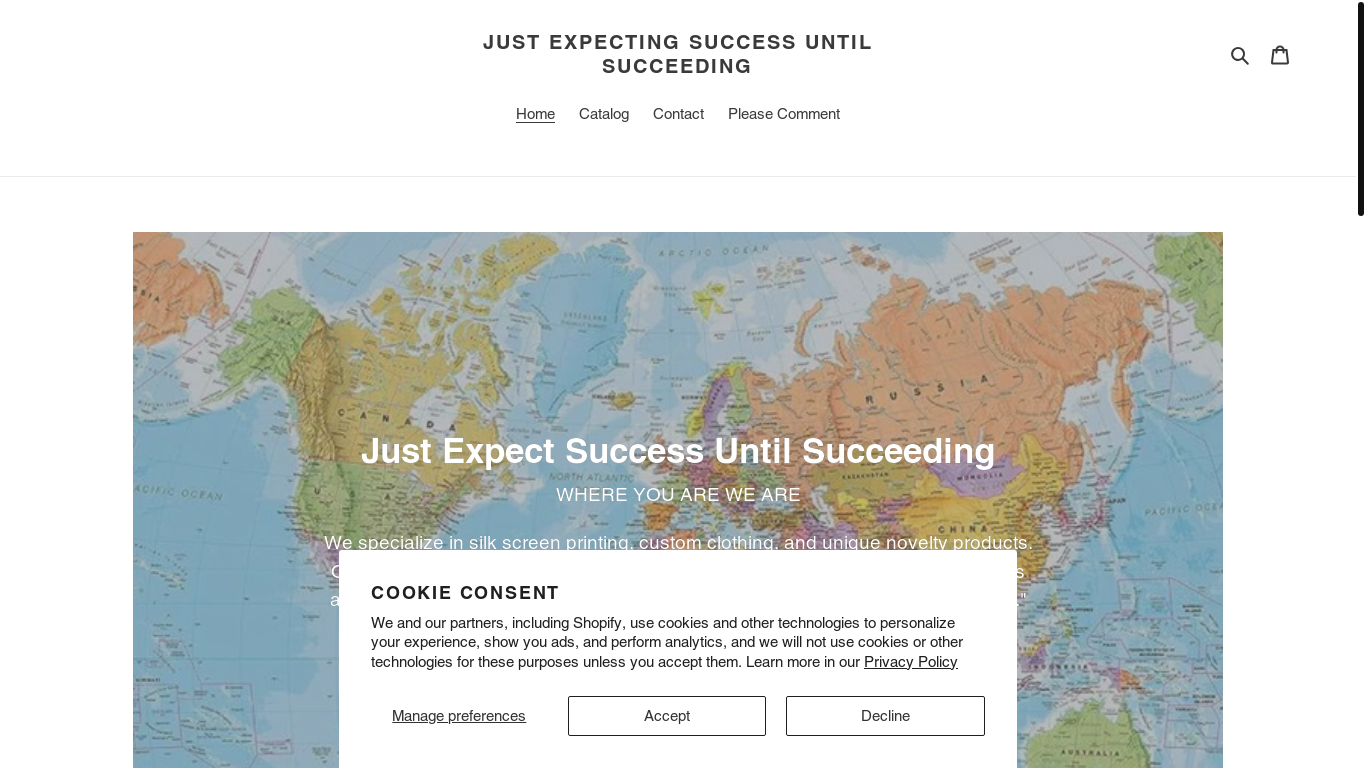 website screenshot of https://iamdoinggreatandworkinggettingbetter.com/