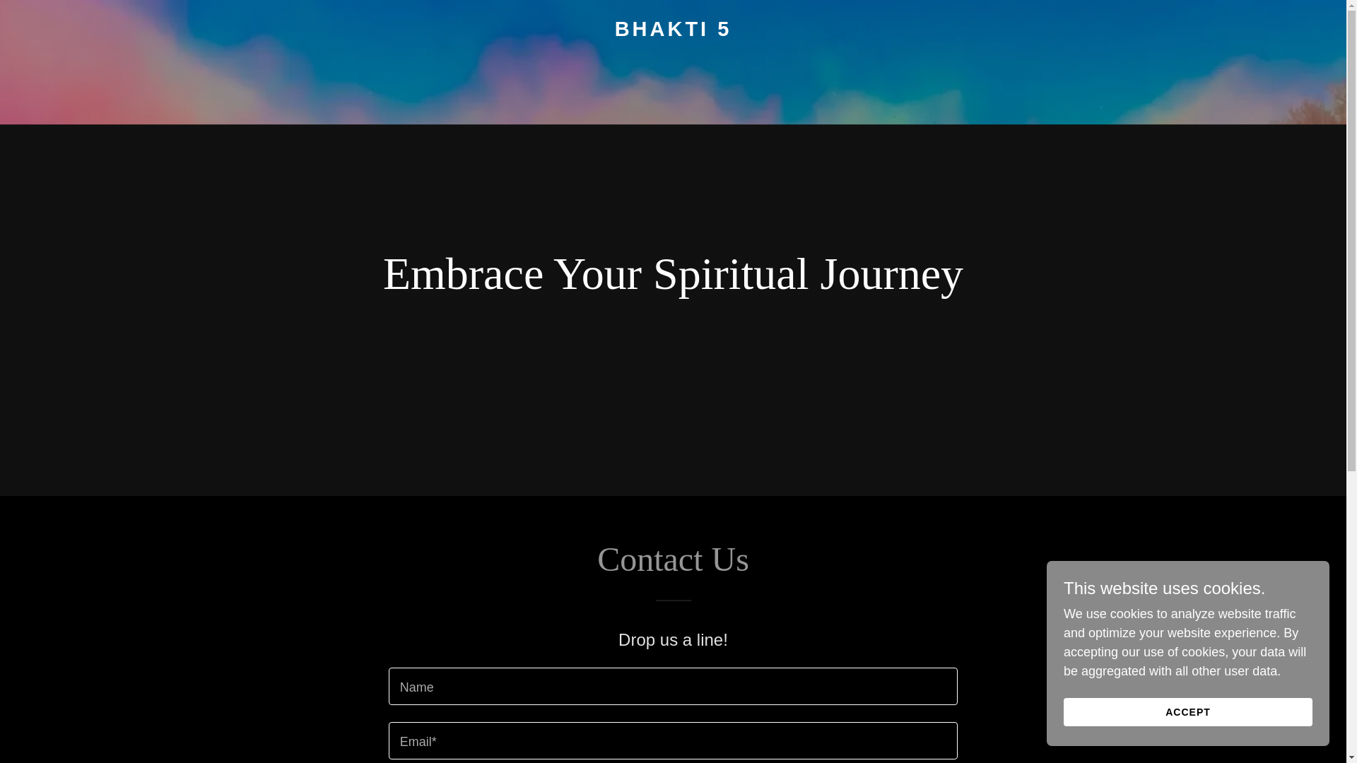 website screenshot of https://bhakti5.com/