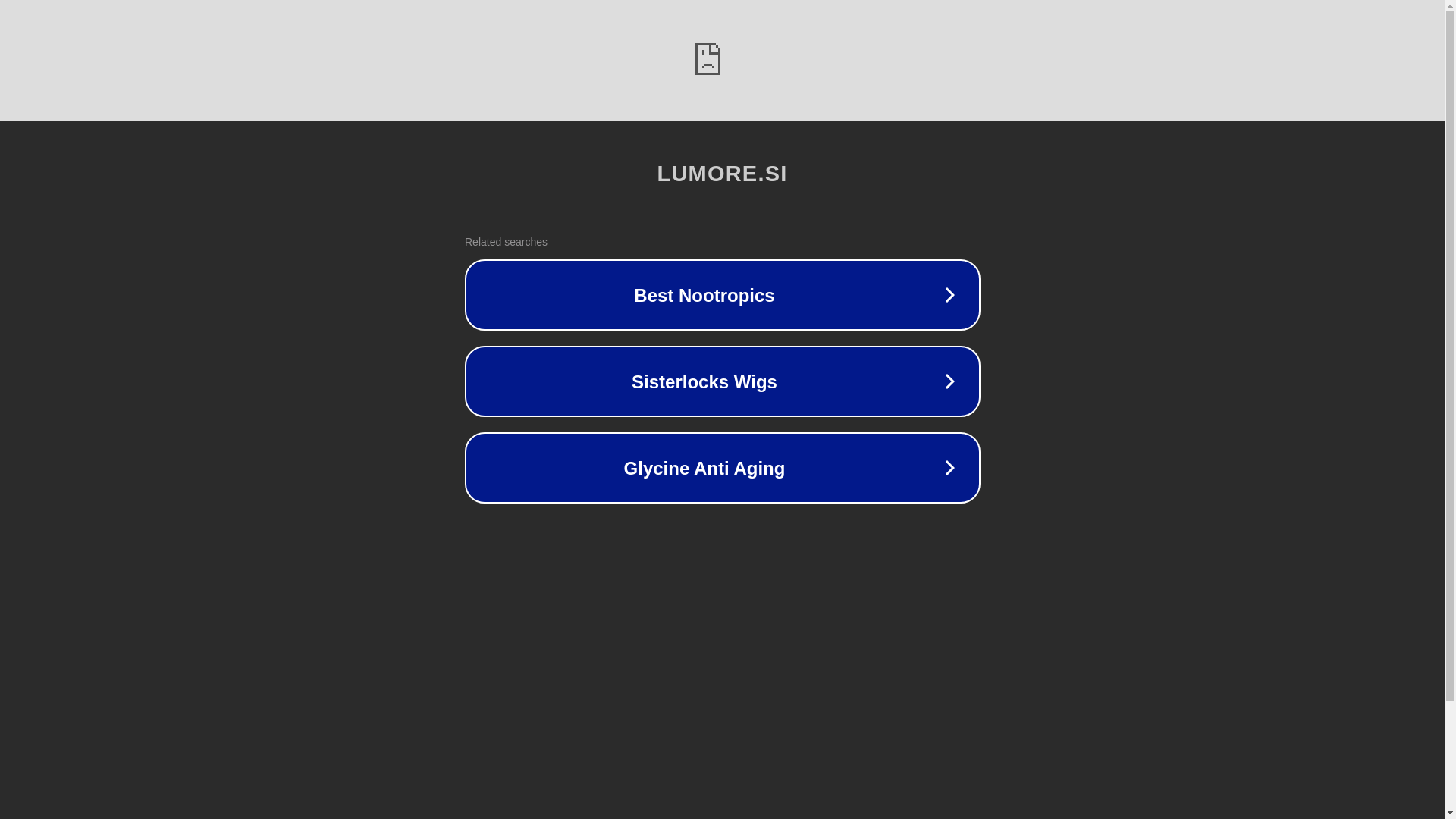 website screenshot of https://lumore.si/