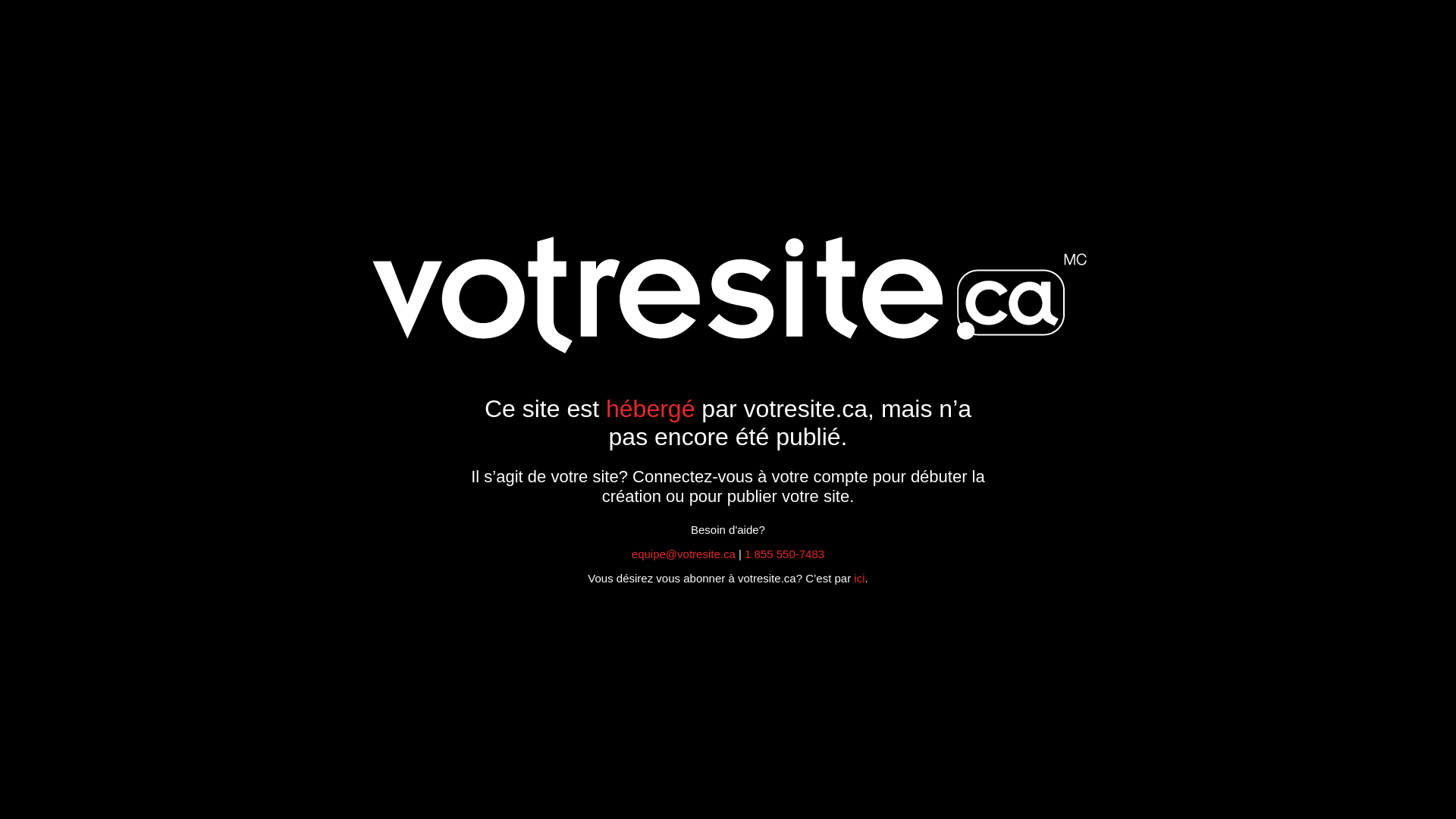 website screenshot of https://services-gagne.com/