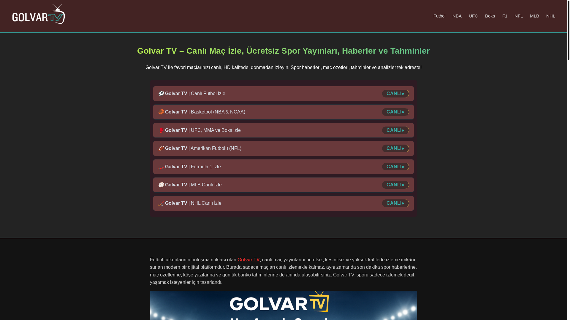 website screenshot of https://golvartv.my/