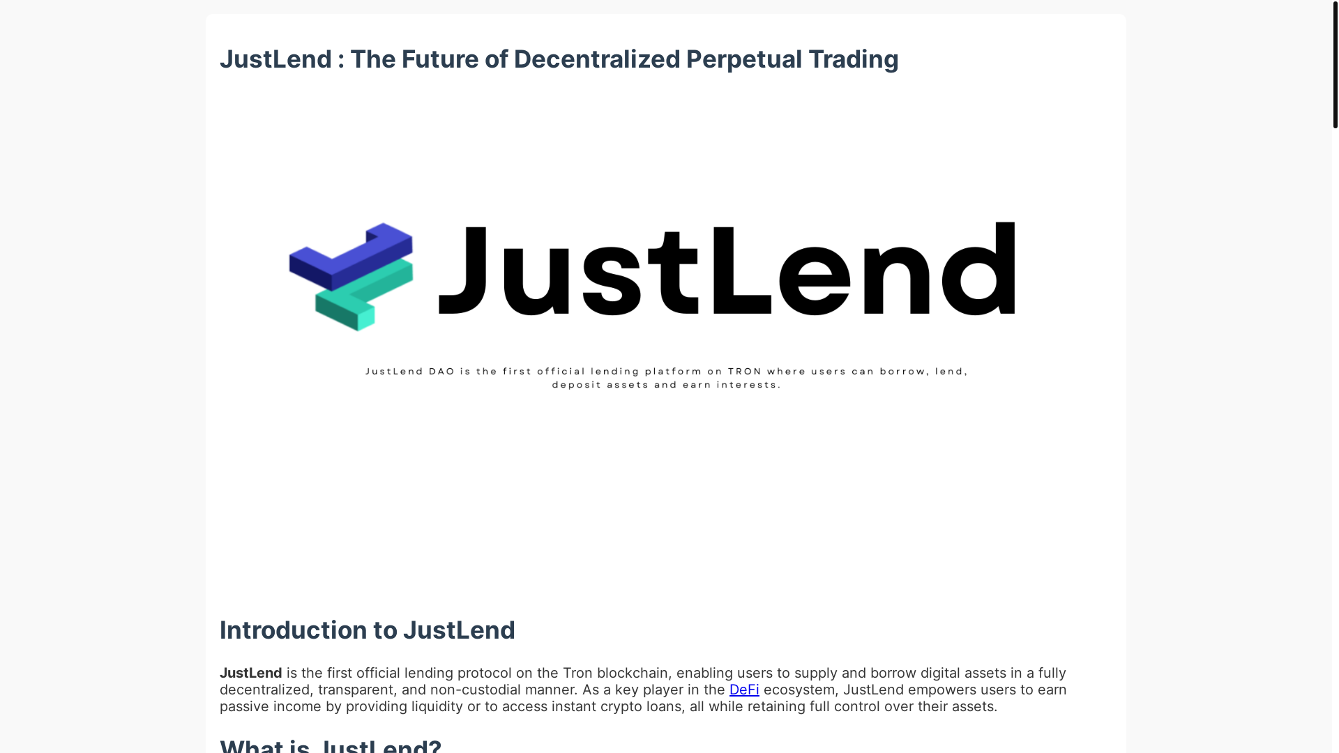 website screenshot of https://justlend-staking.pages.dev/