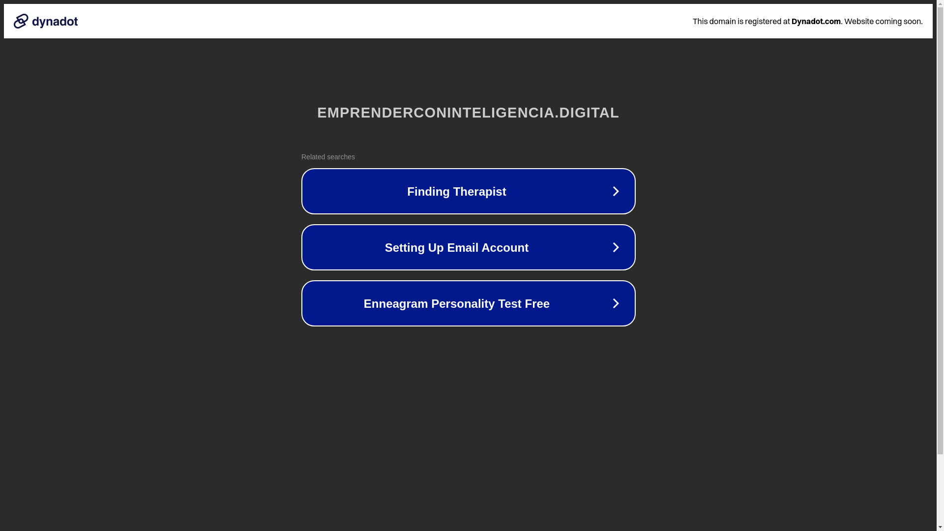 website screenshot of https://emprenderconinteligencia.digital/