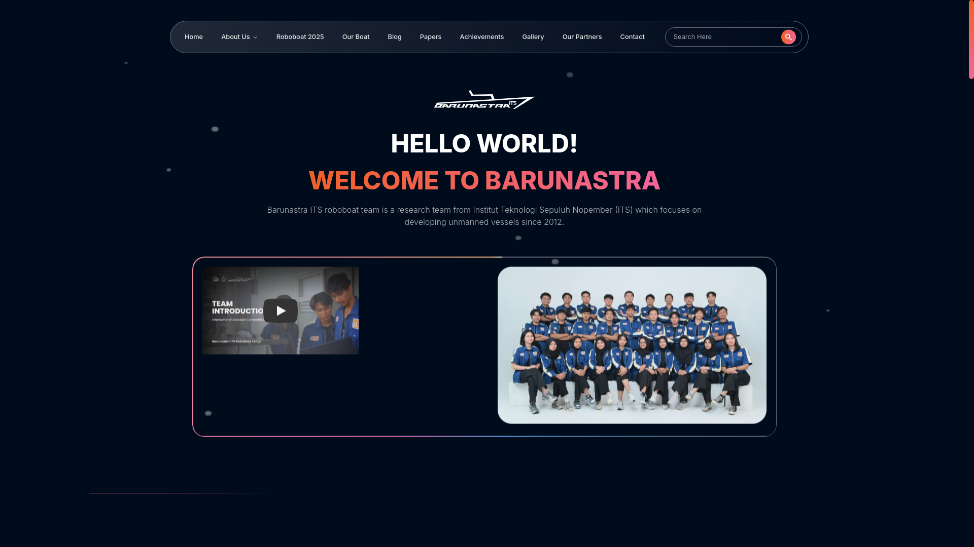 website screenshot of https://barunastra-its-com-c5h.pages.dev/